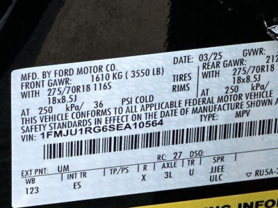 2025 Ford Expedition Tremor