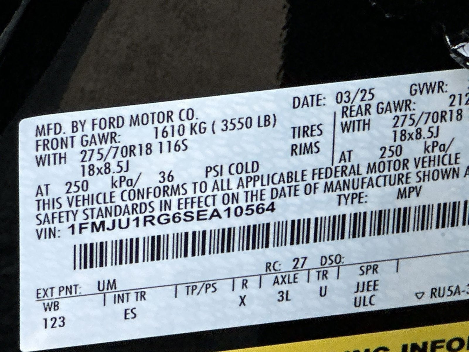 2025 Ford Expedition Tremor