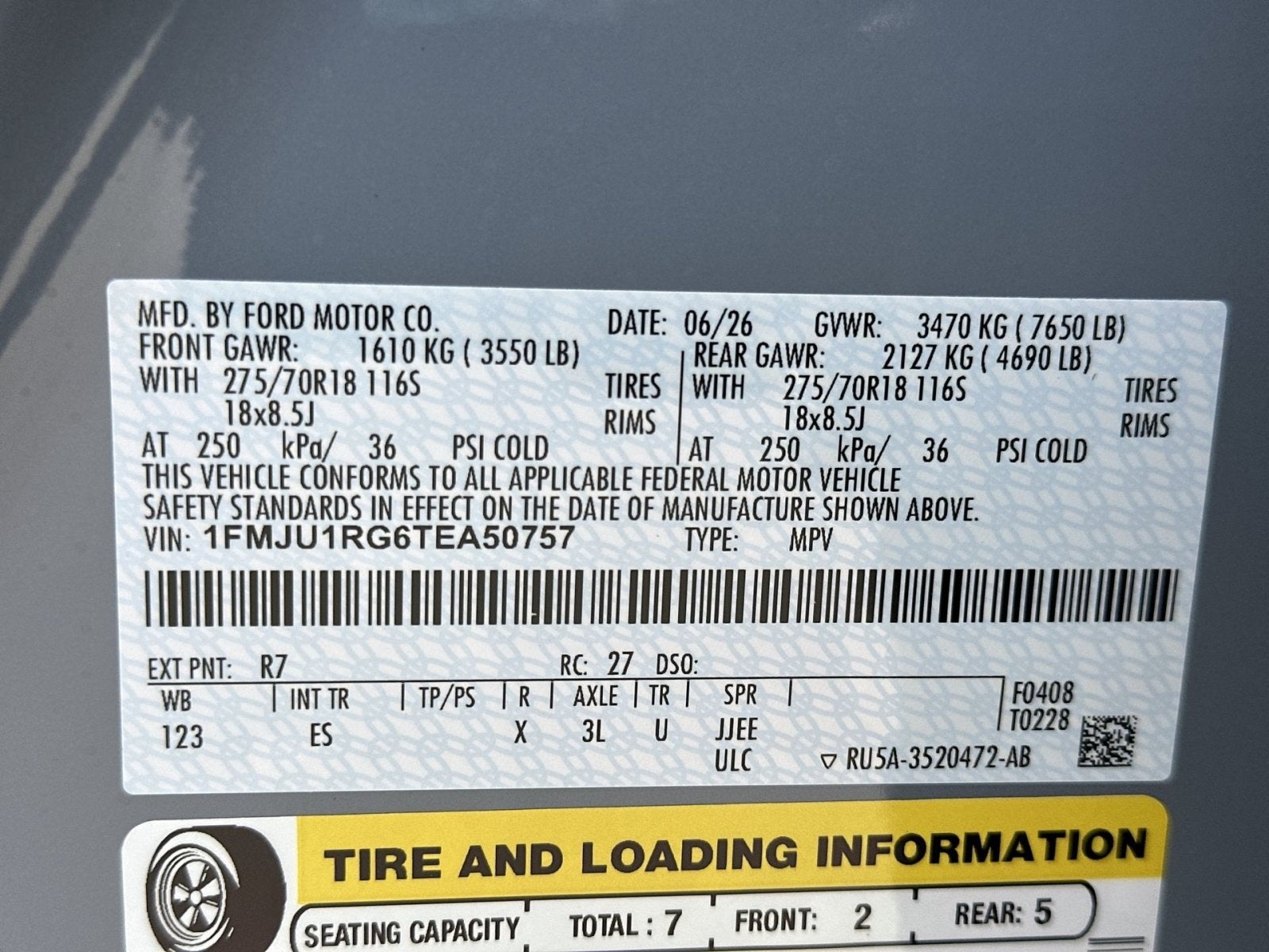 2026 Ford Expedition Tremor