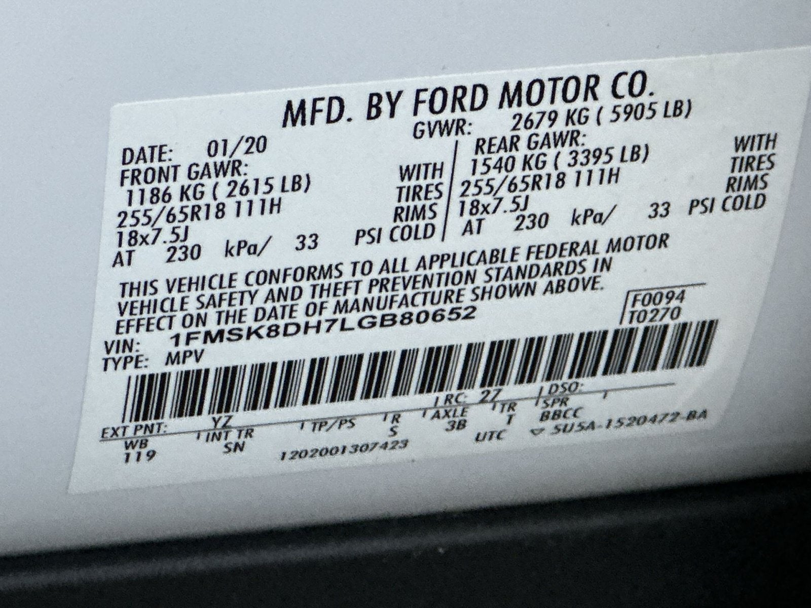 2020 Ford Explorer XLT