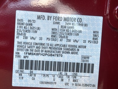 2023 Ford Explorer Limited