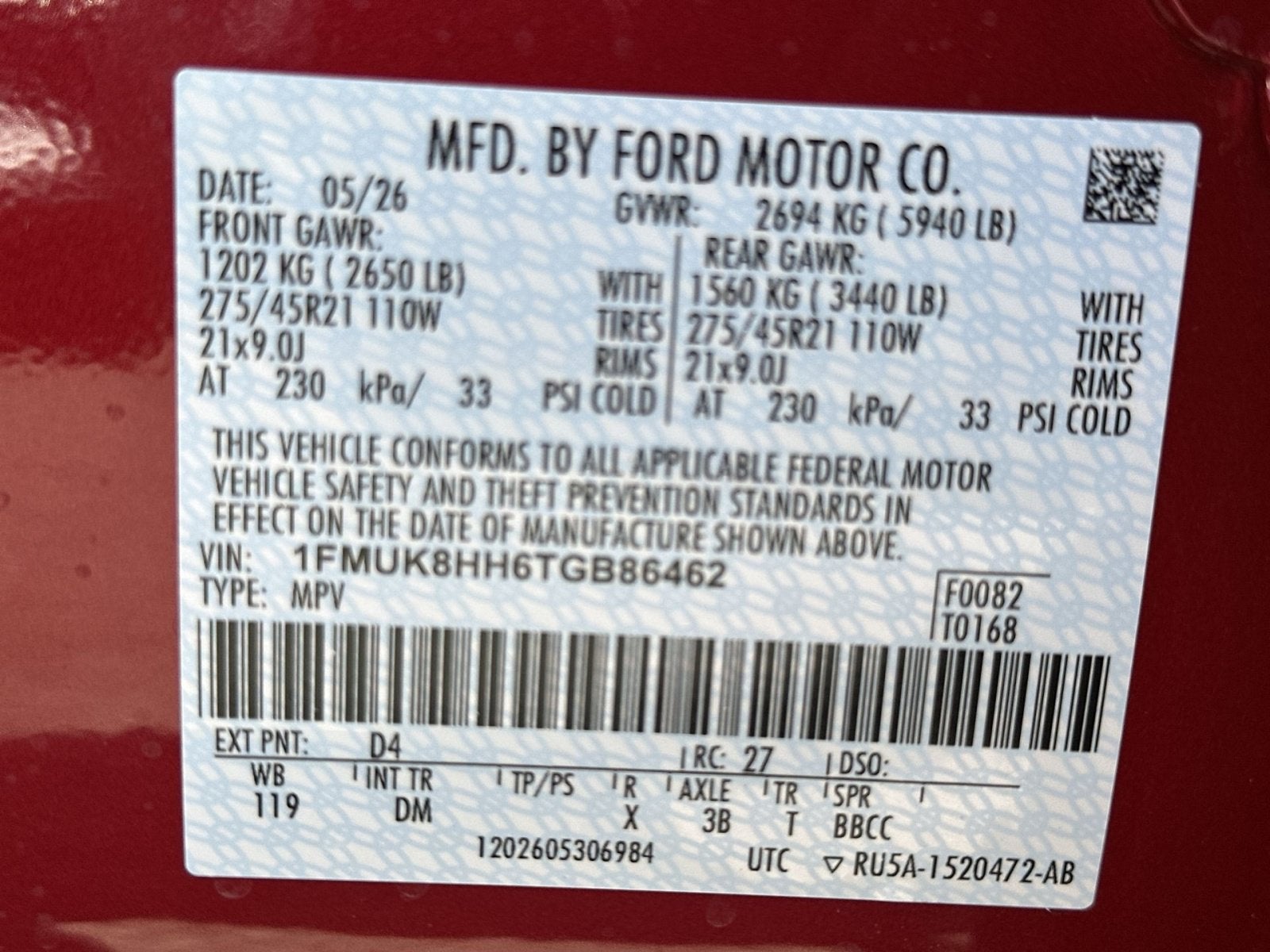 2026 Ford Explorer Platinum