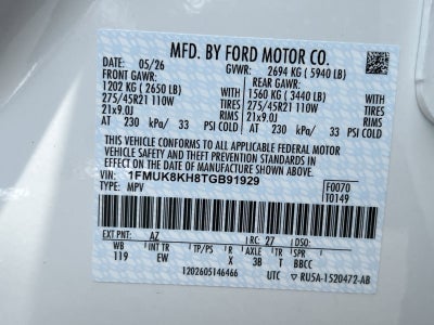 2026 Ford Explorer ST-Line