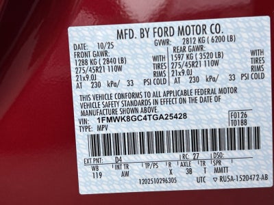 2026 Ford Explorer ST