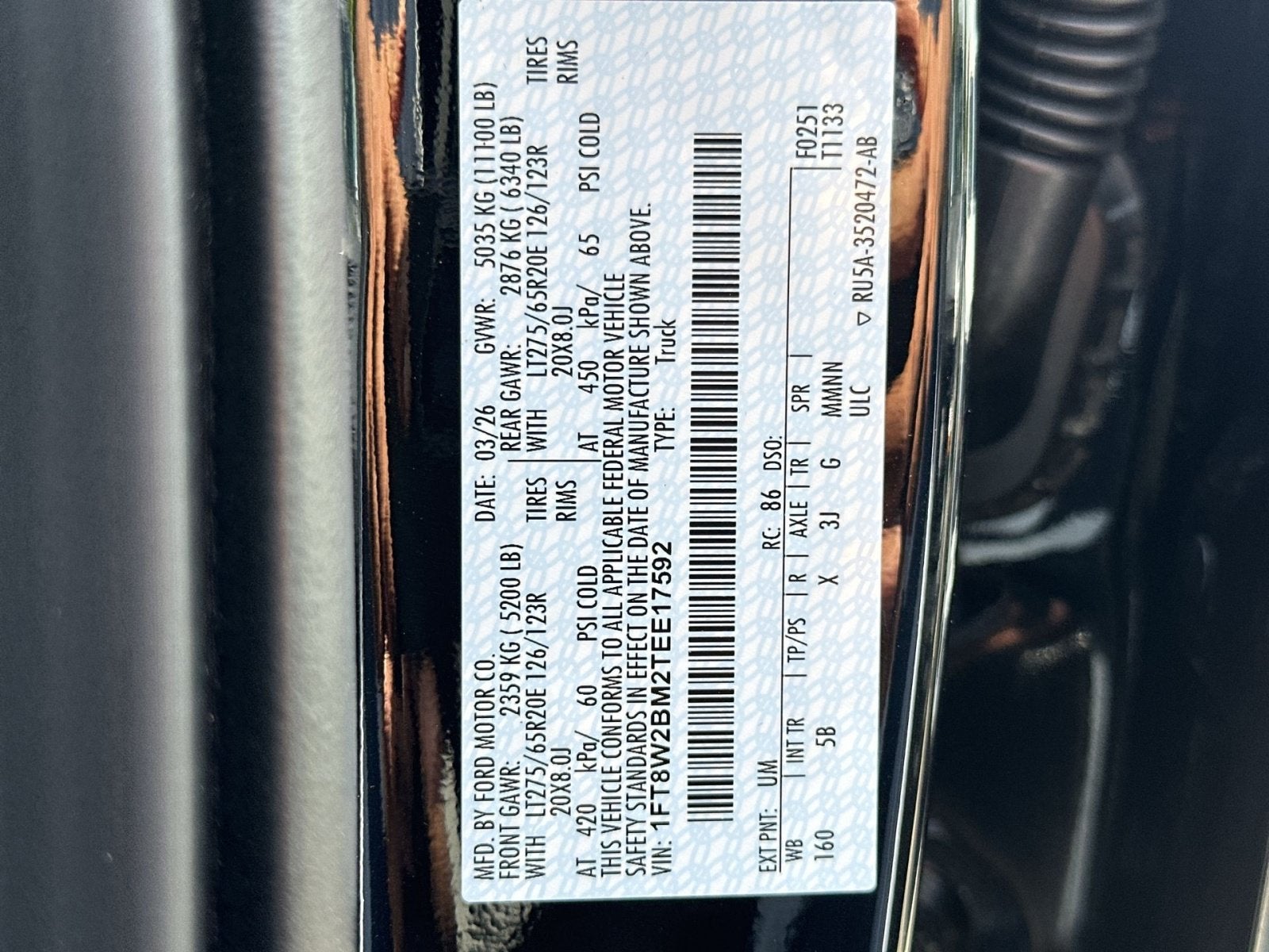 2026 Ford F-250SD Black Widow Lariat Ultimate Edition
