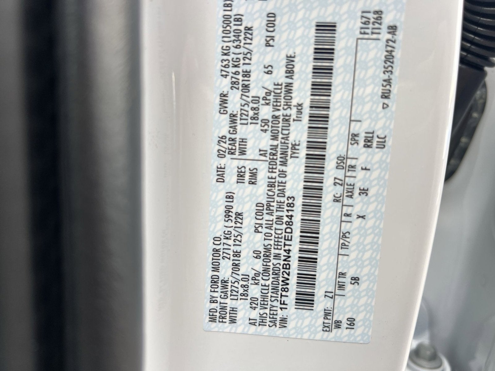 2026 Ford F-250SD Lariat