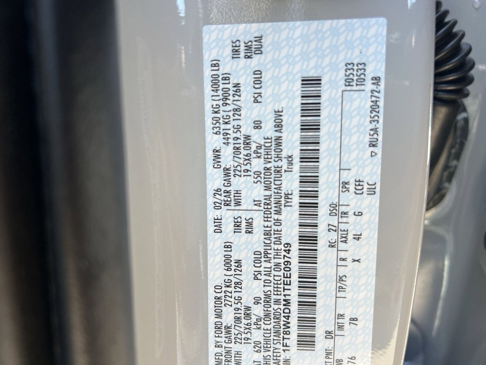 2026 Ford F-450SD Platinum