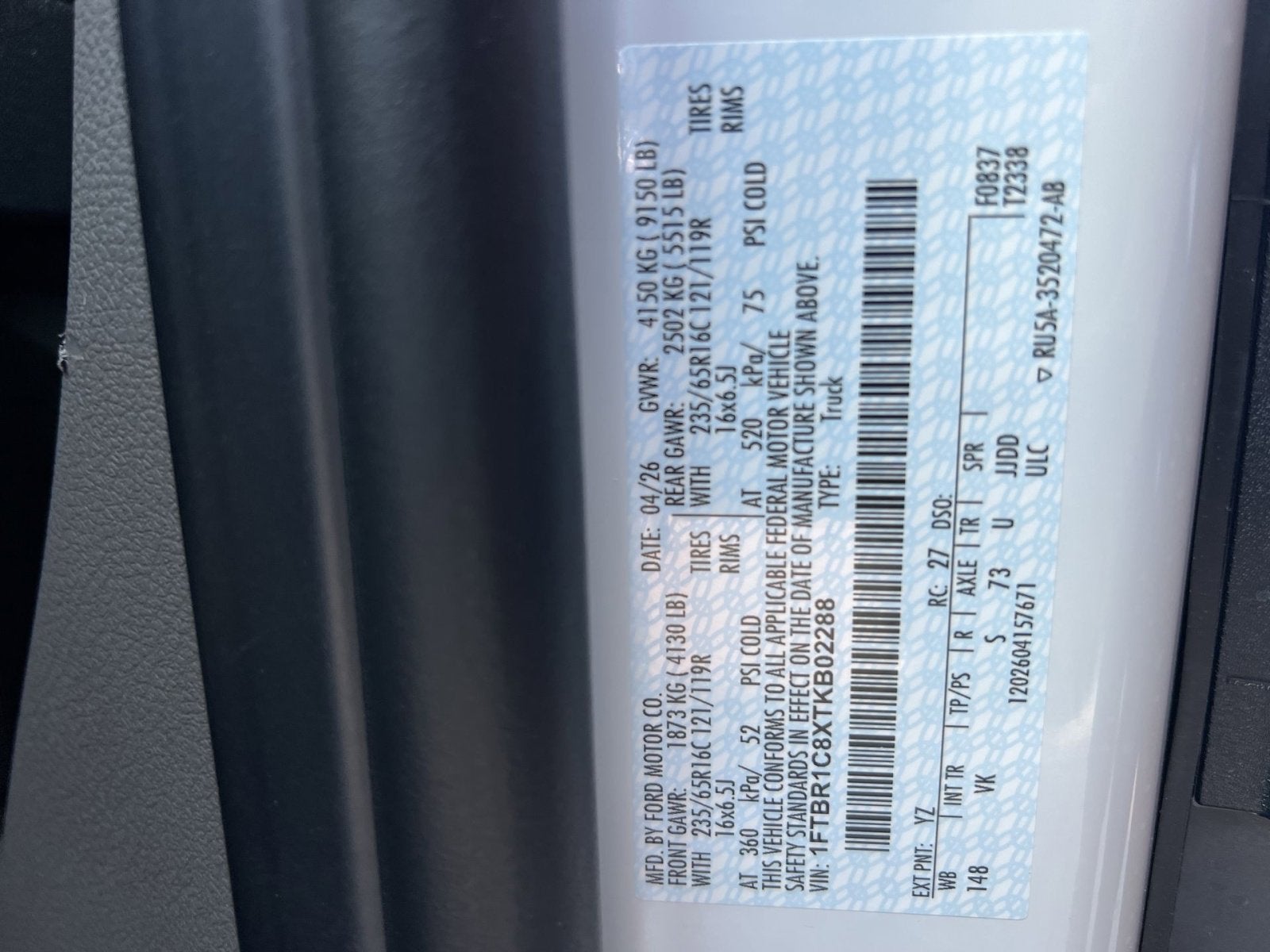 2026 Ford Transit-250 Base