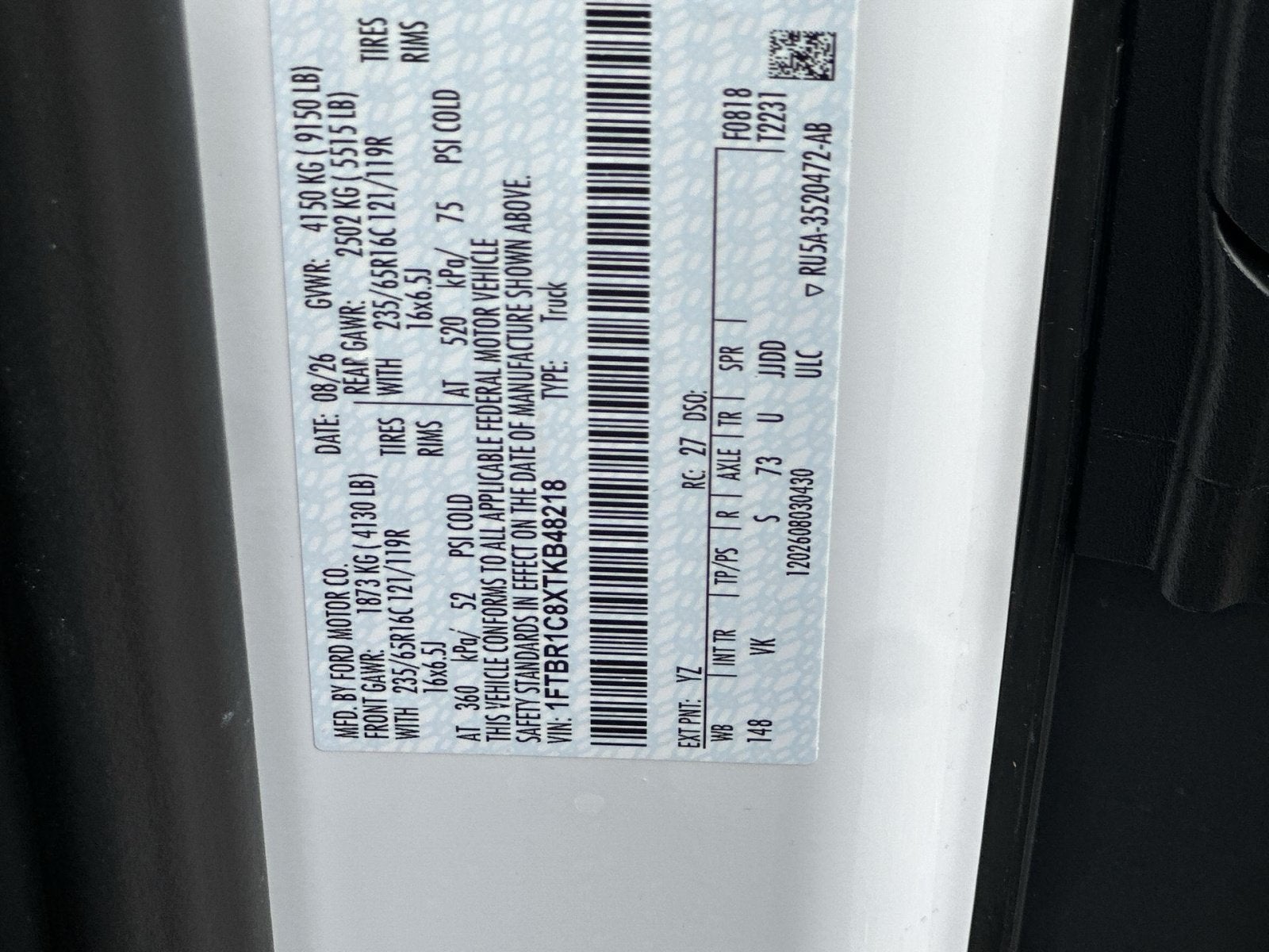 2026 Ford Transit-250 Base