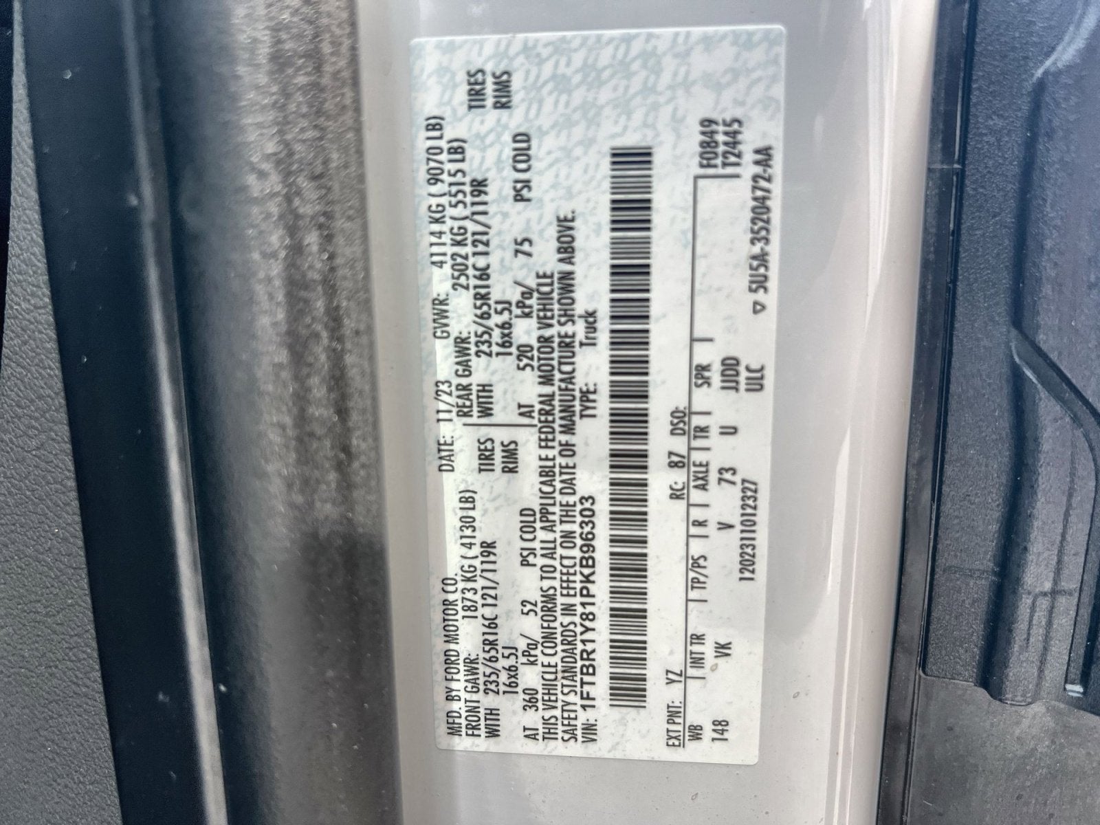 2023 Ford Transit-250 Base