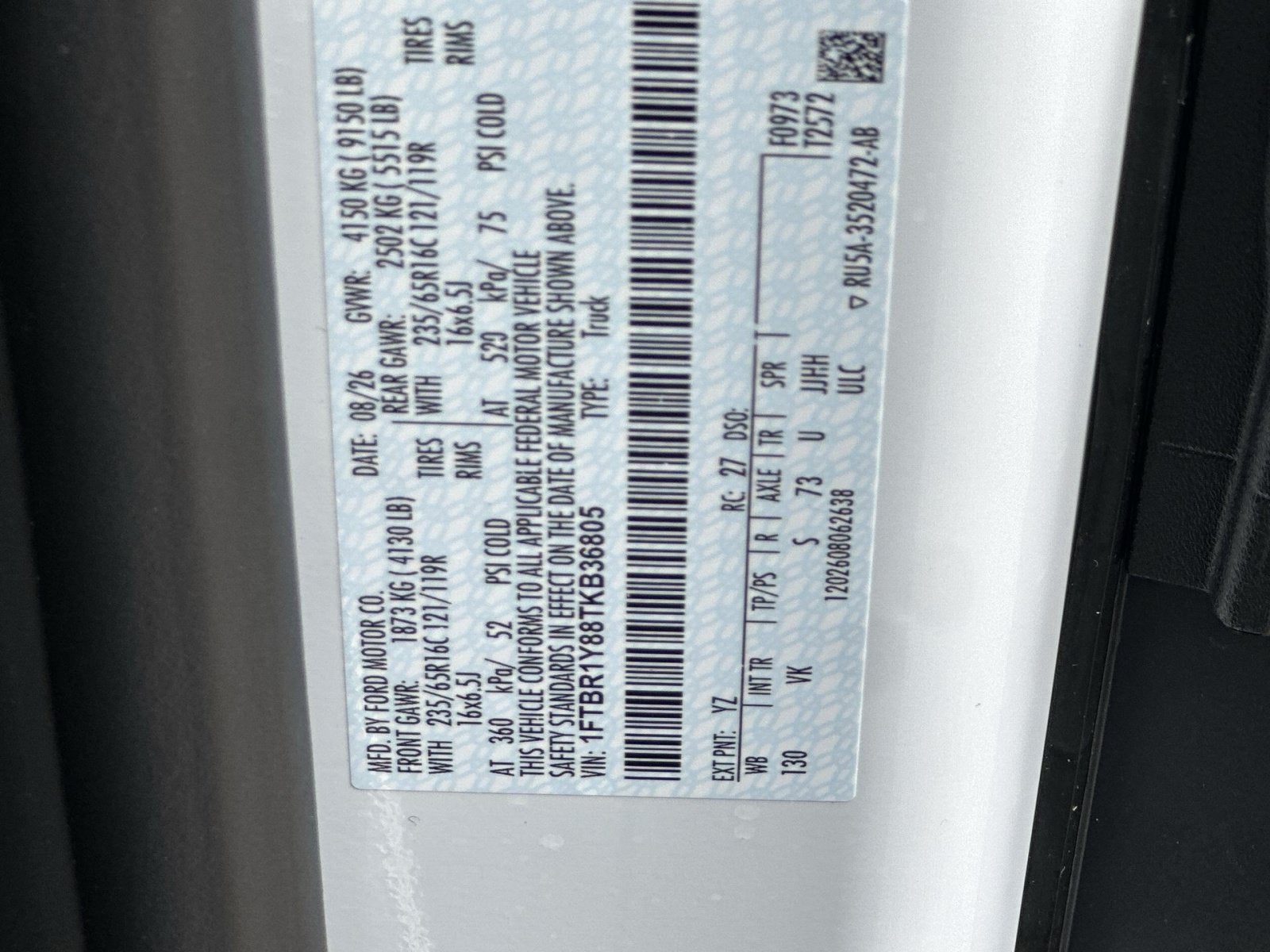 2026 Ford Transit-250 Base