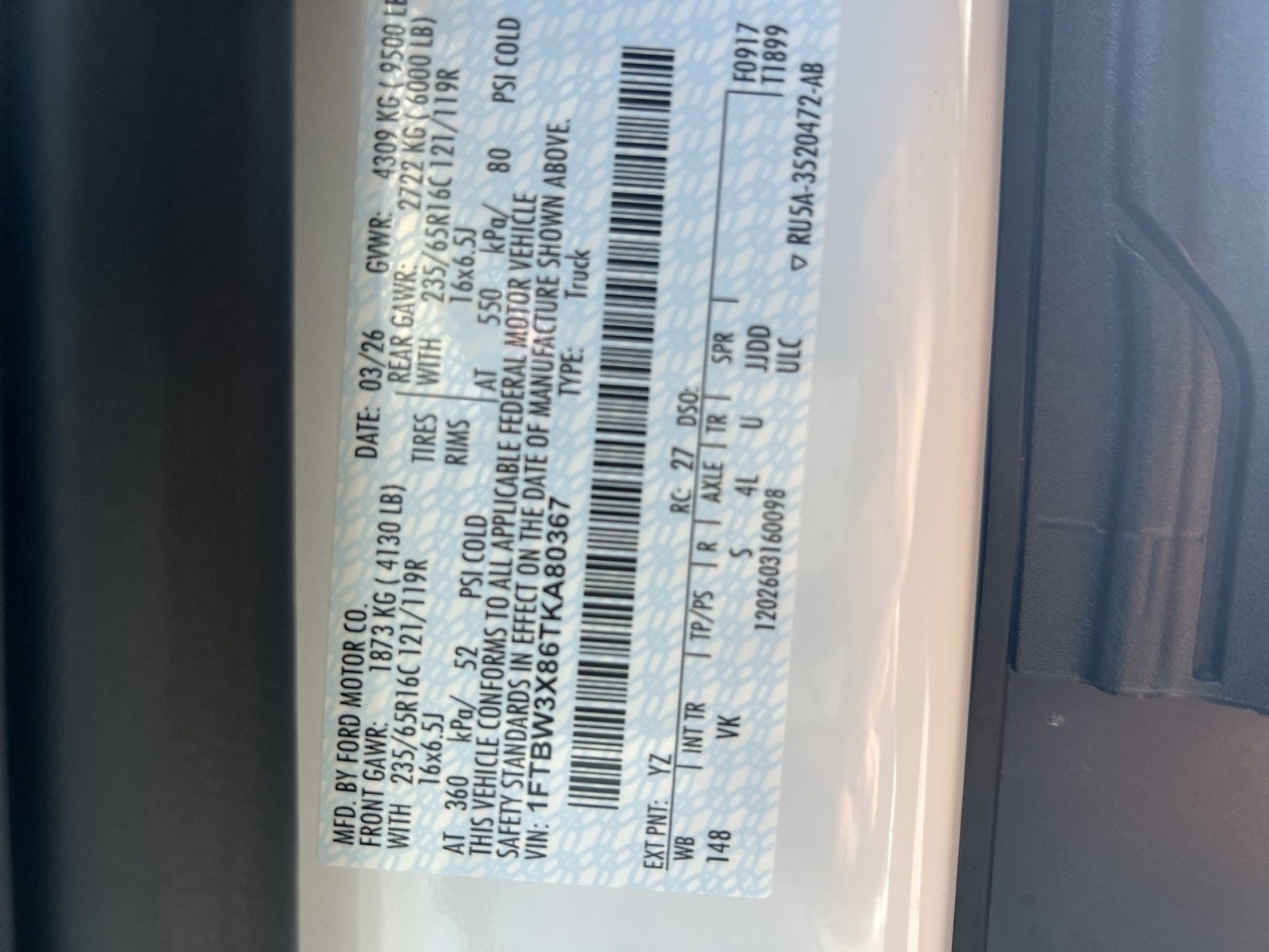 2026 Ford Transit-350 Base