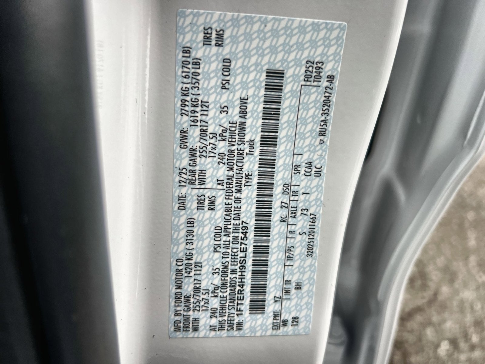 2025 Ford Ranger XLT