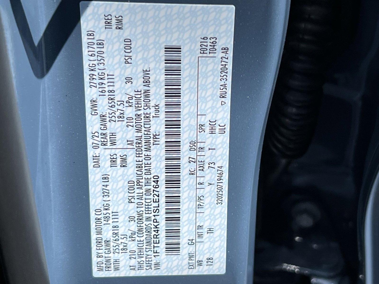 2025 Ford Ranger Lariat