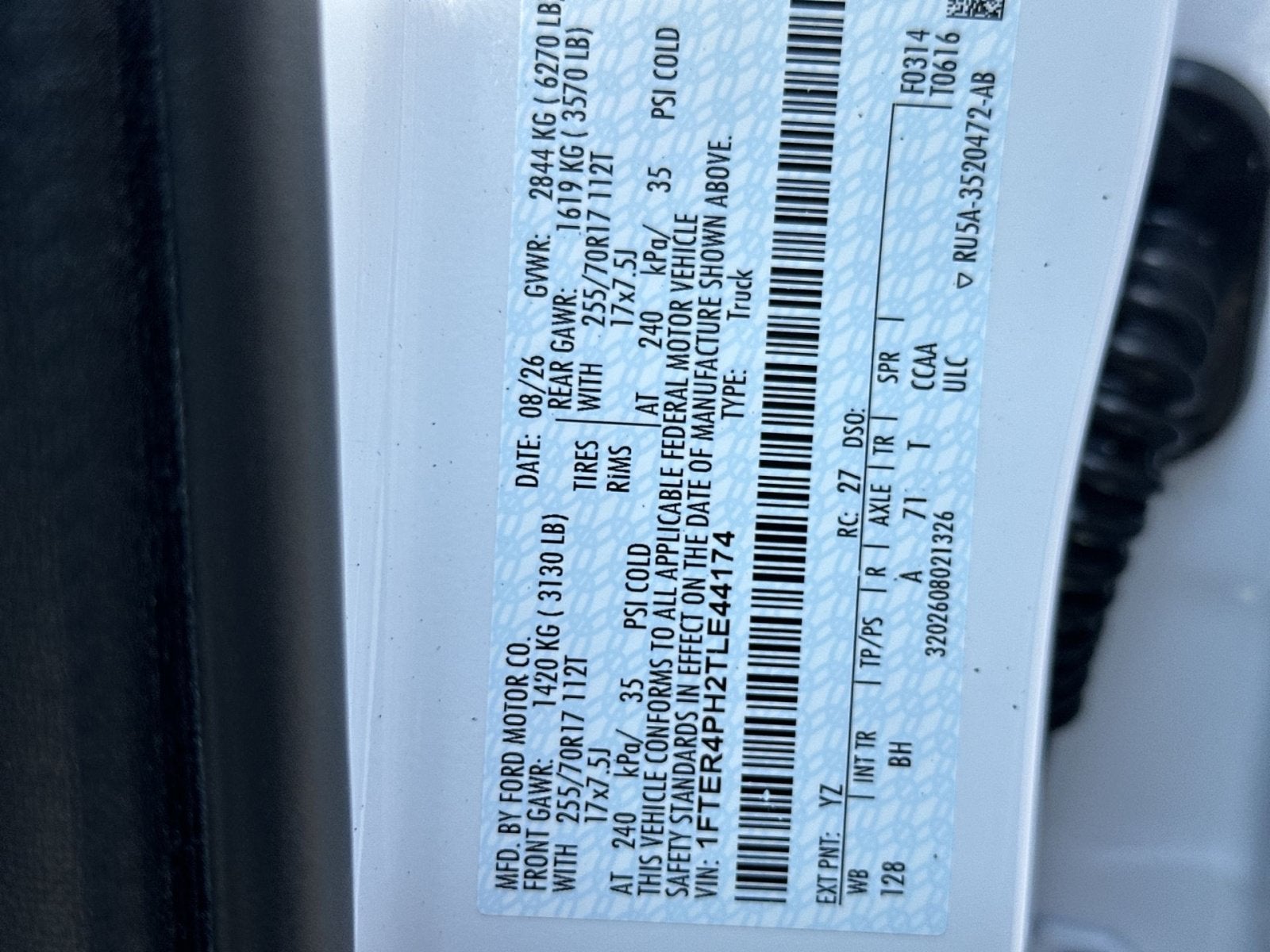 2026 Ford Ranger XL