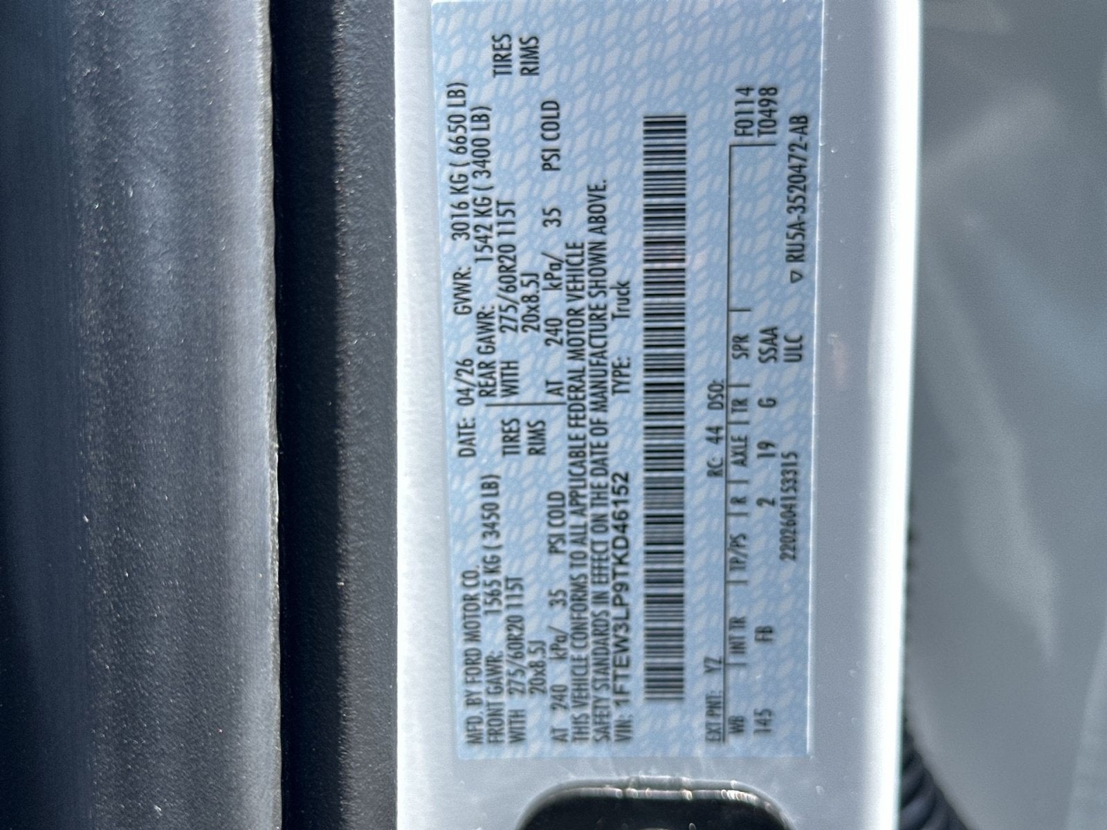 2026 Ford F-150 XLT