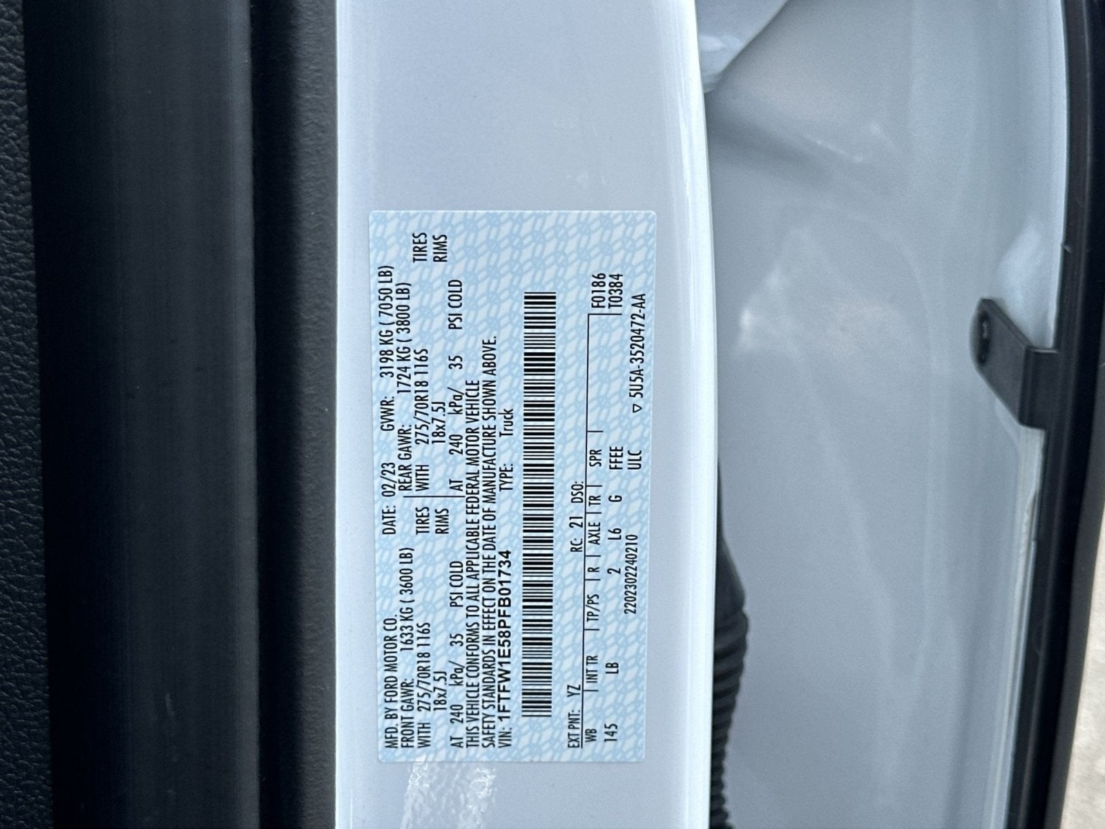 2023 Ford F-150 Tremor