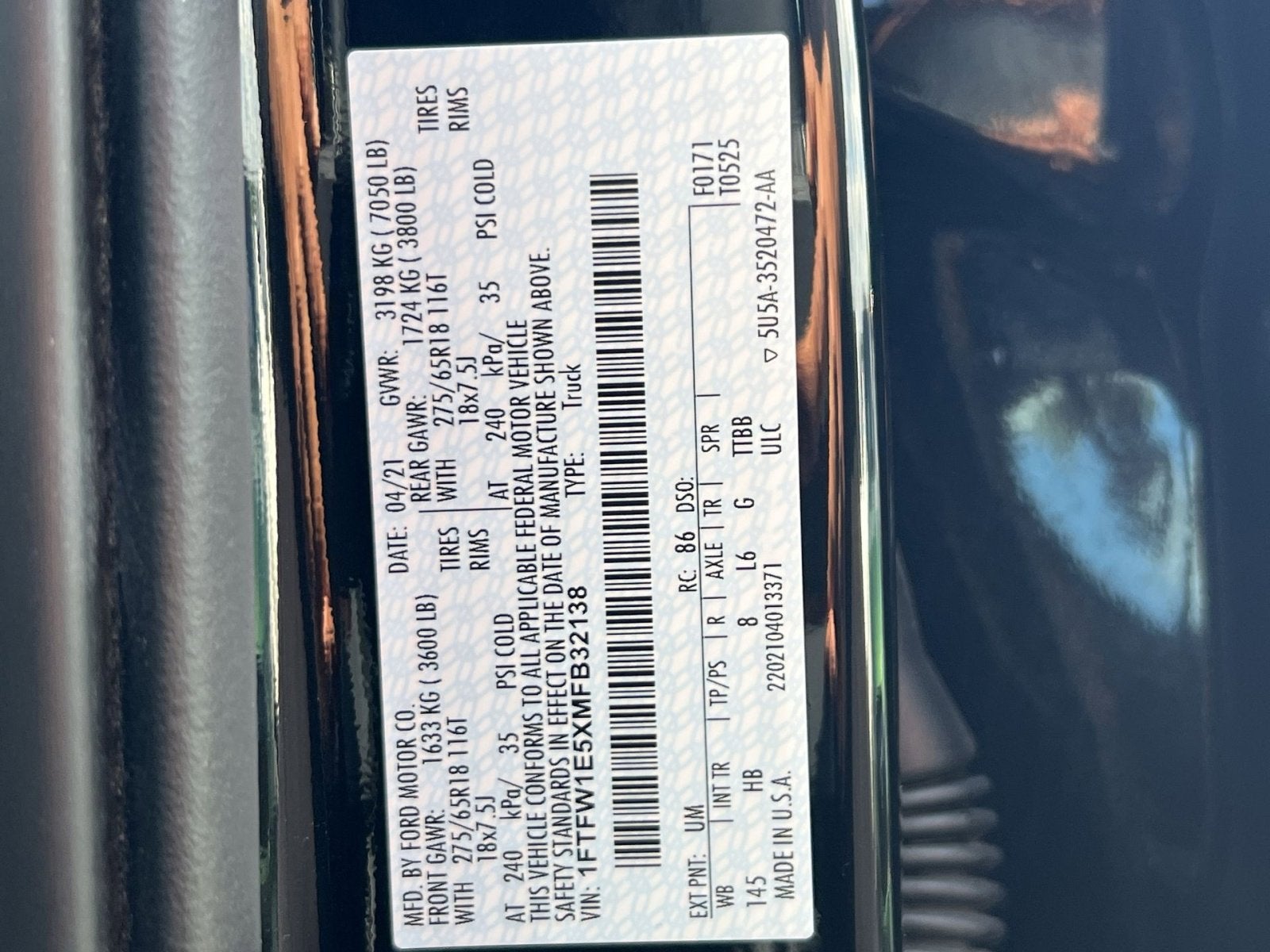 2021 Ford F-150 Shelby 775 HP