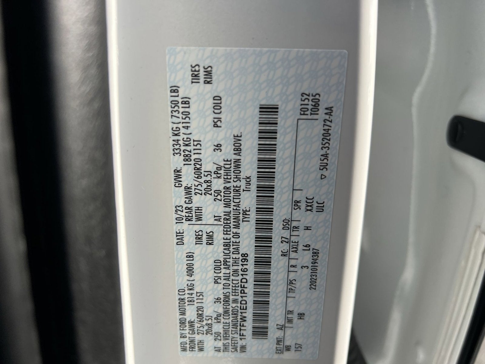 2023 Ford F-150 Lariat