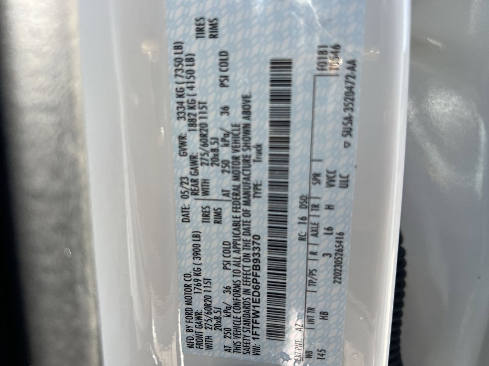 2023 Ford F-150 Lariat