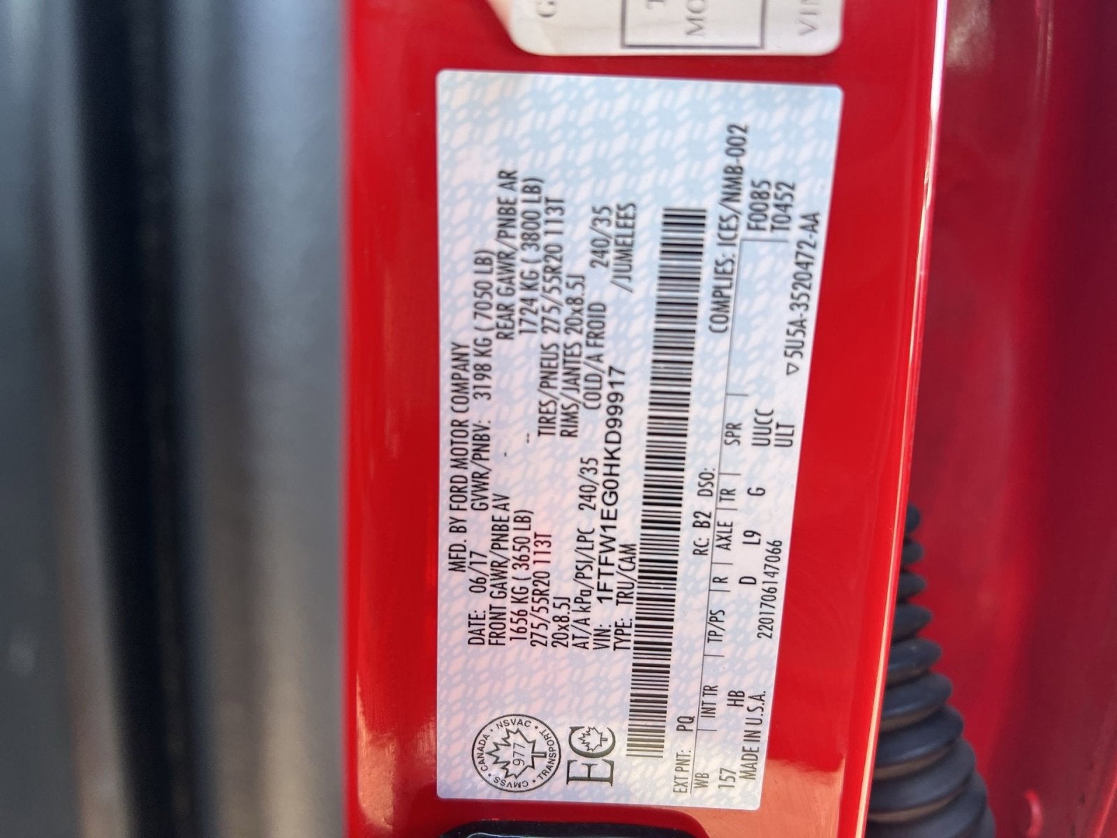 2017 Ford F-150 Lariat