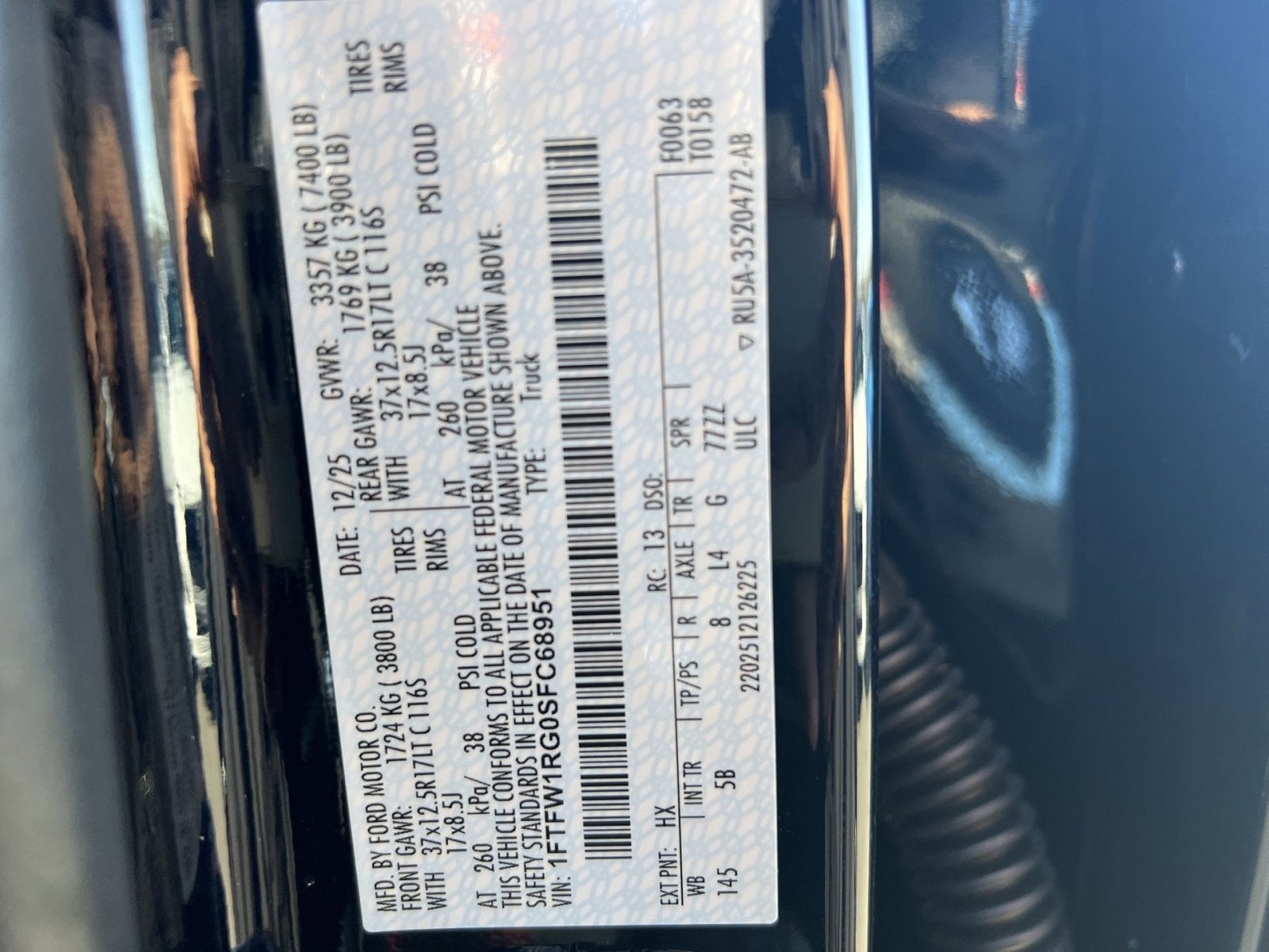 2025 Ford F-150 Raptor