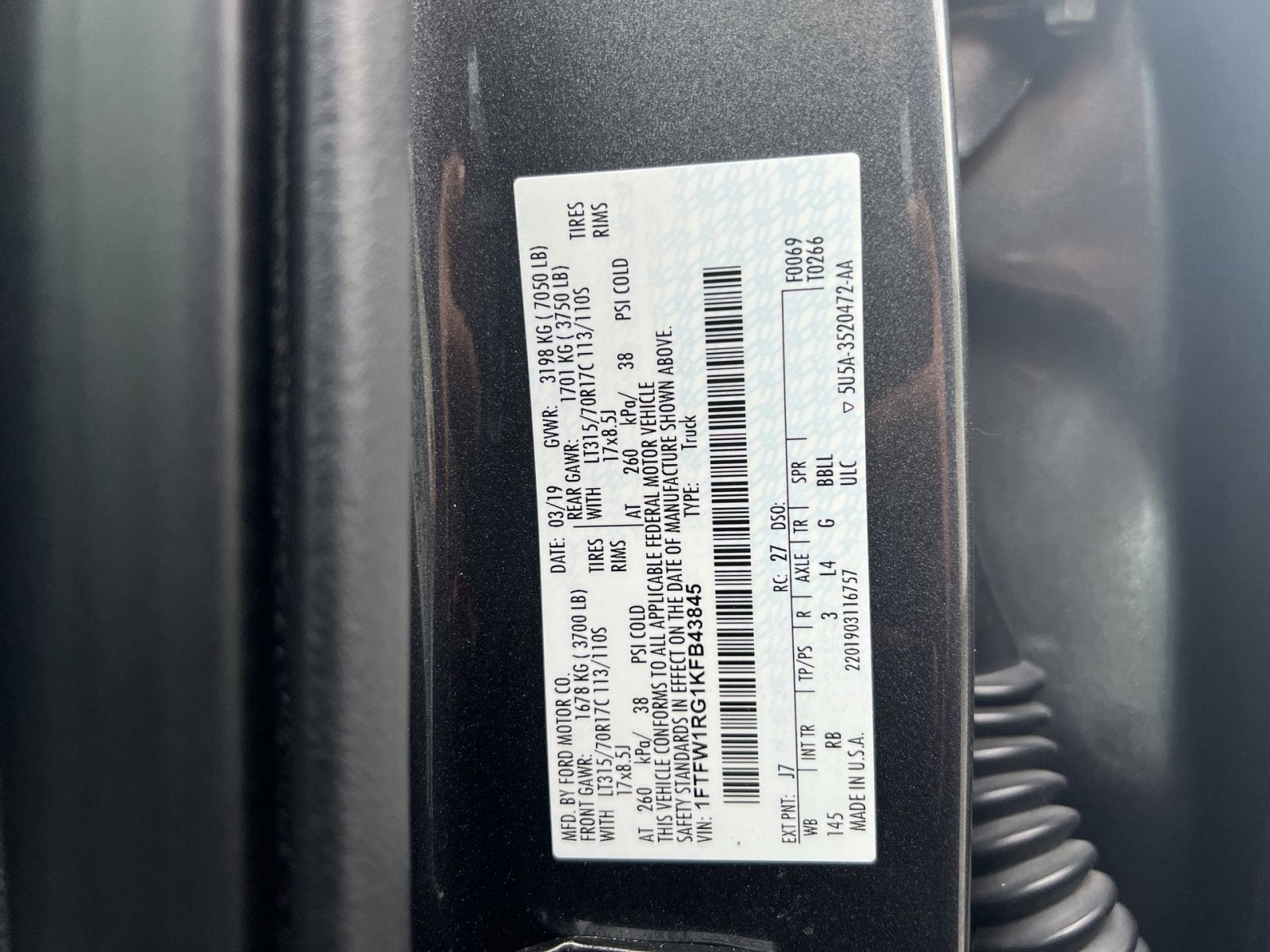 2019 Ford F-150 Raptor