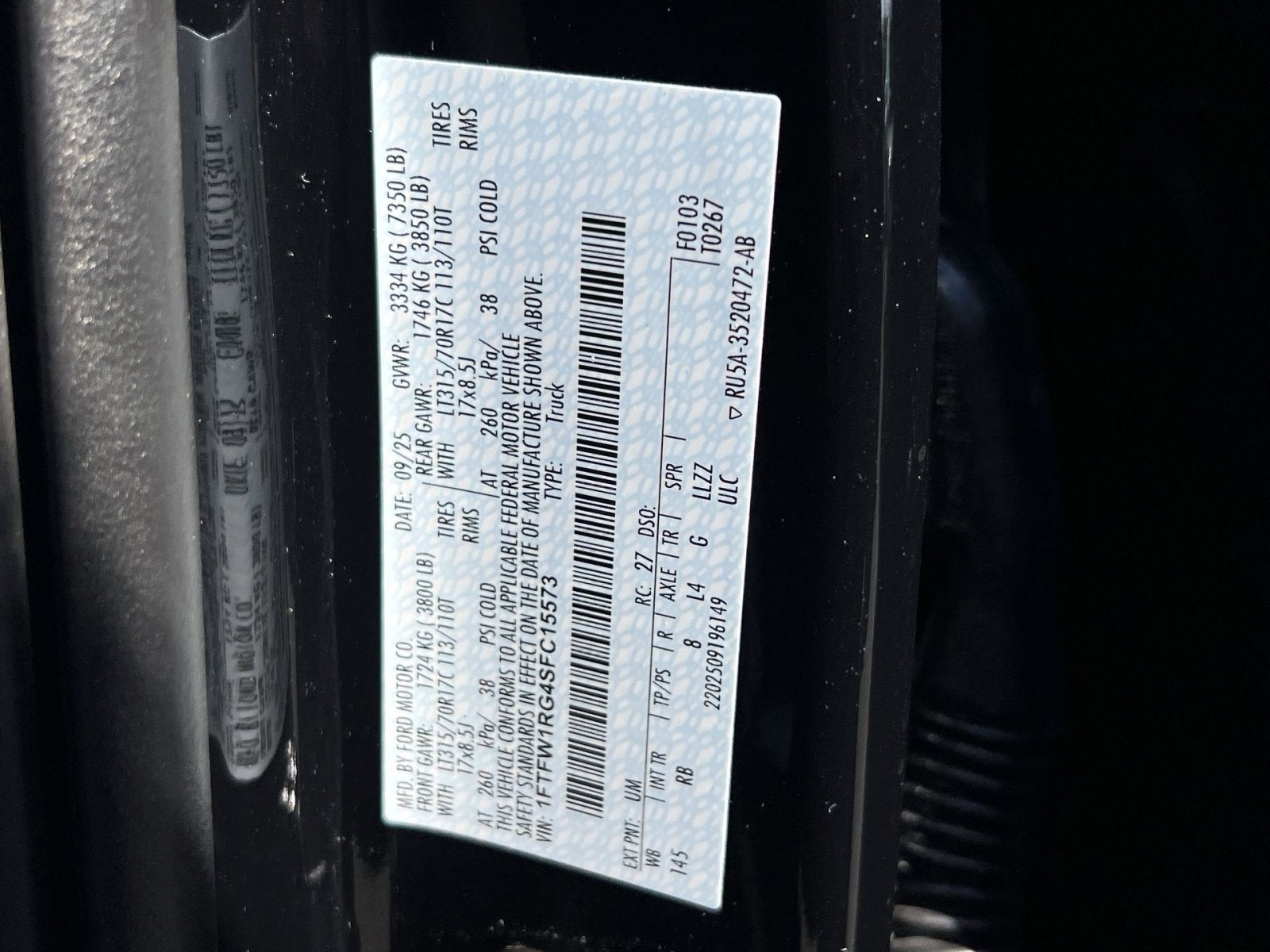 2025 Ford F-150 Raptor