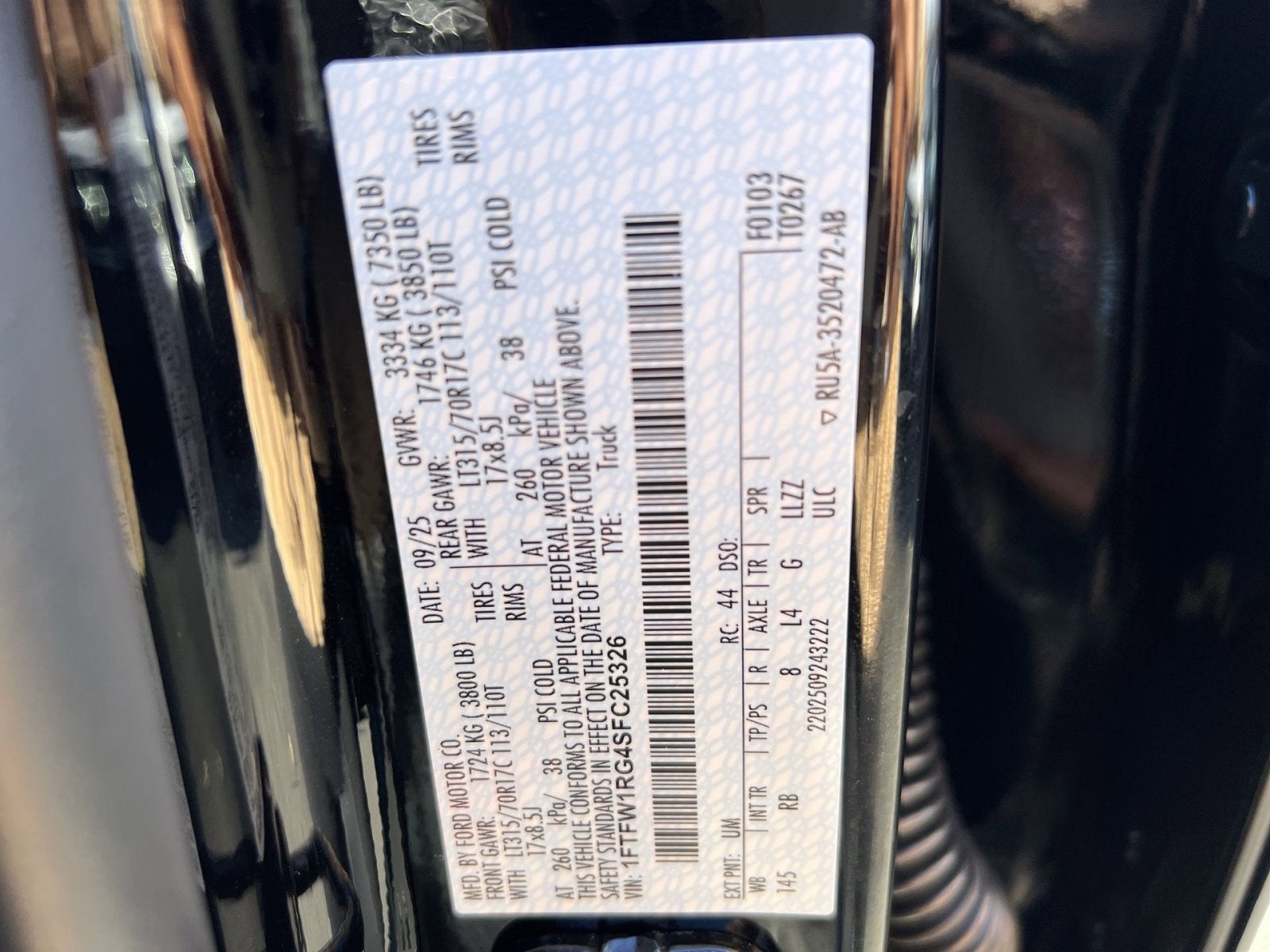 2025 Ford F-150 Raptor