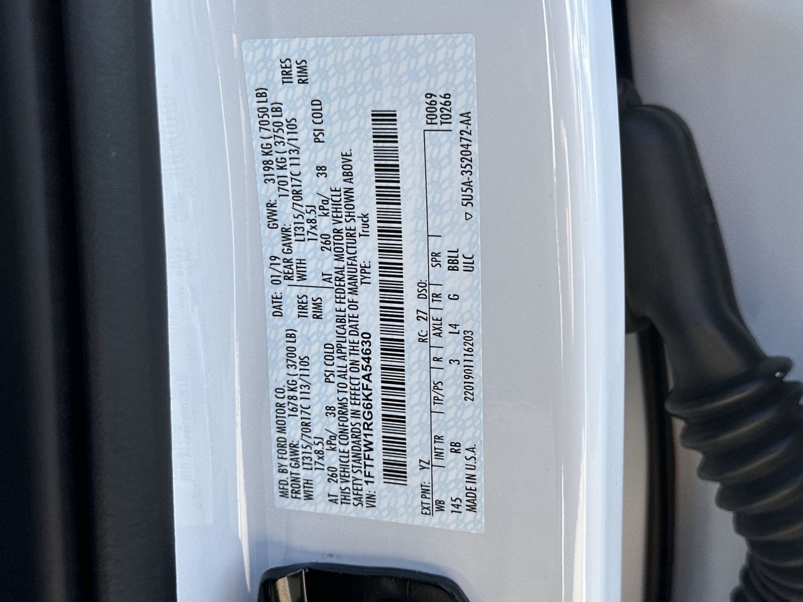 2019 Ford F-150 Raptor