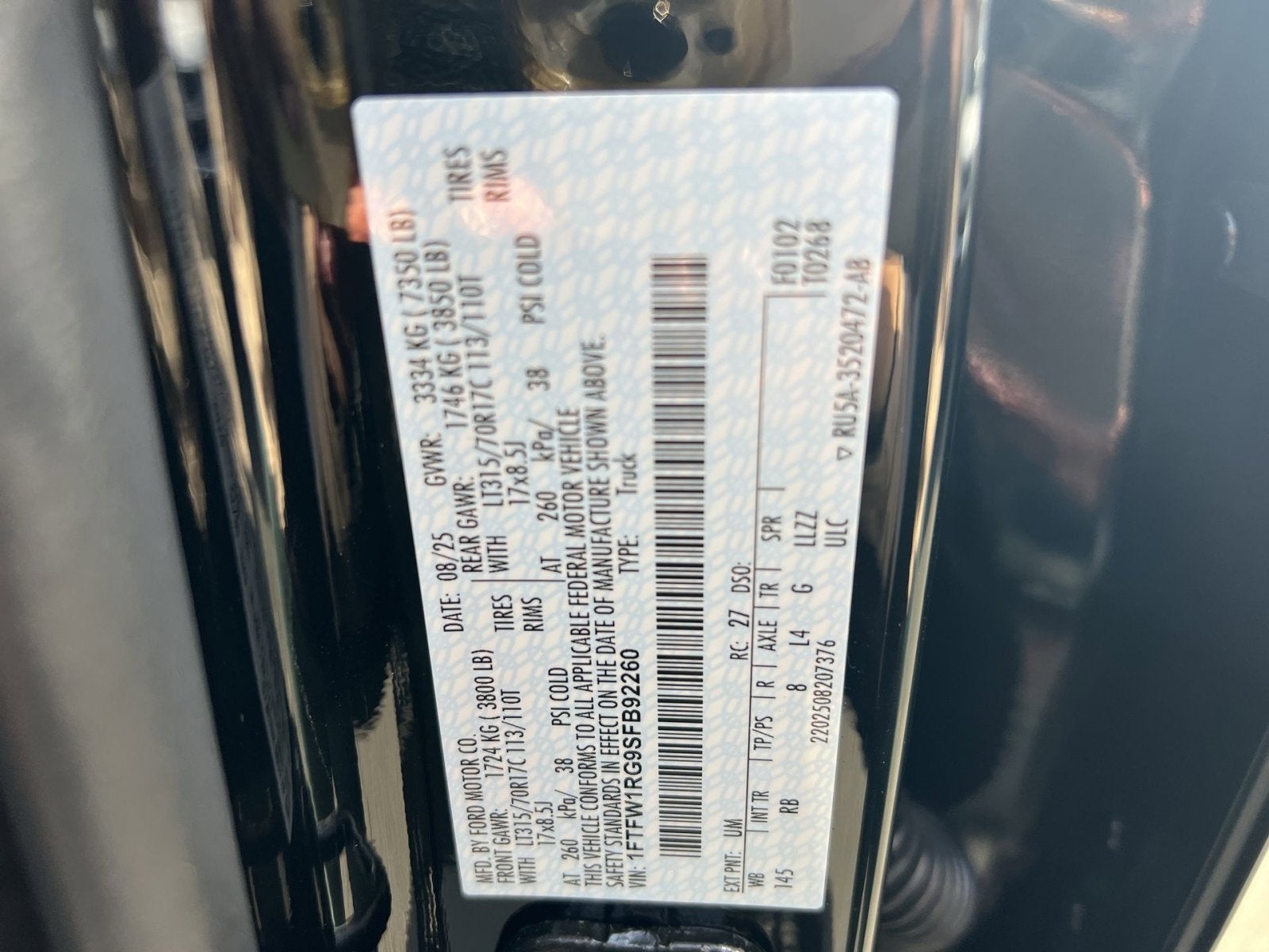 2025 Ford F-150 Raptor