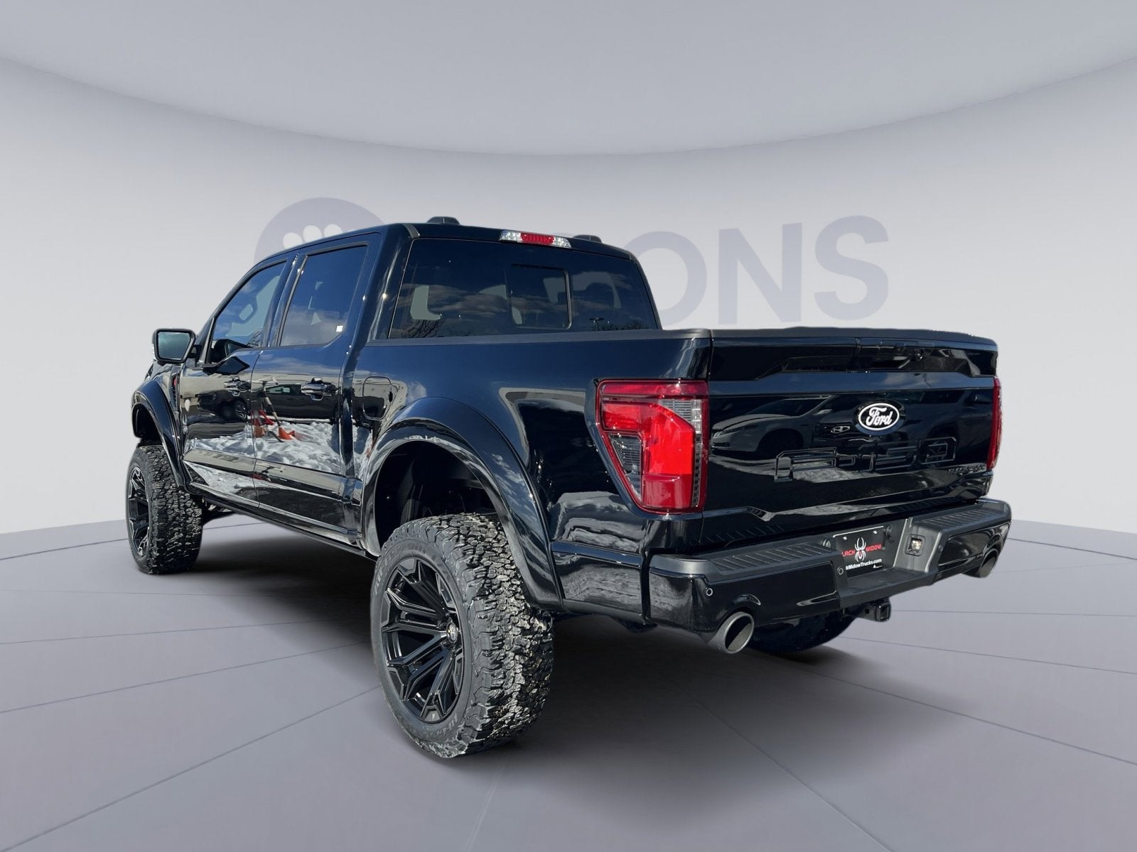 2025 Ford F-150 Black Widow Premium Lifted 4X4