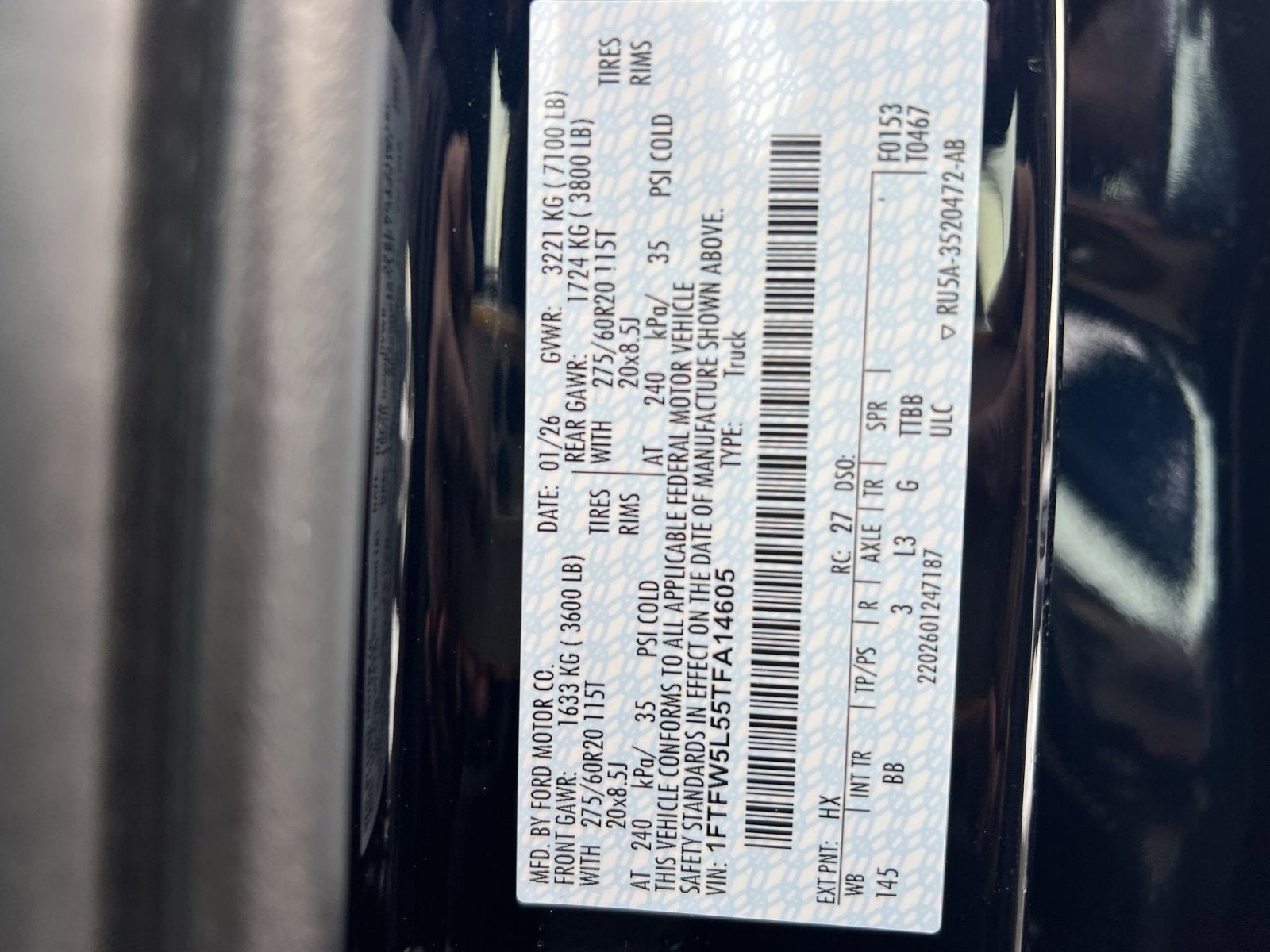 2026 Ford F-150 Lariat