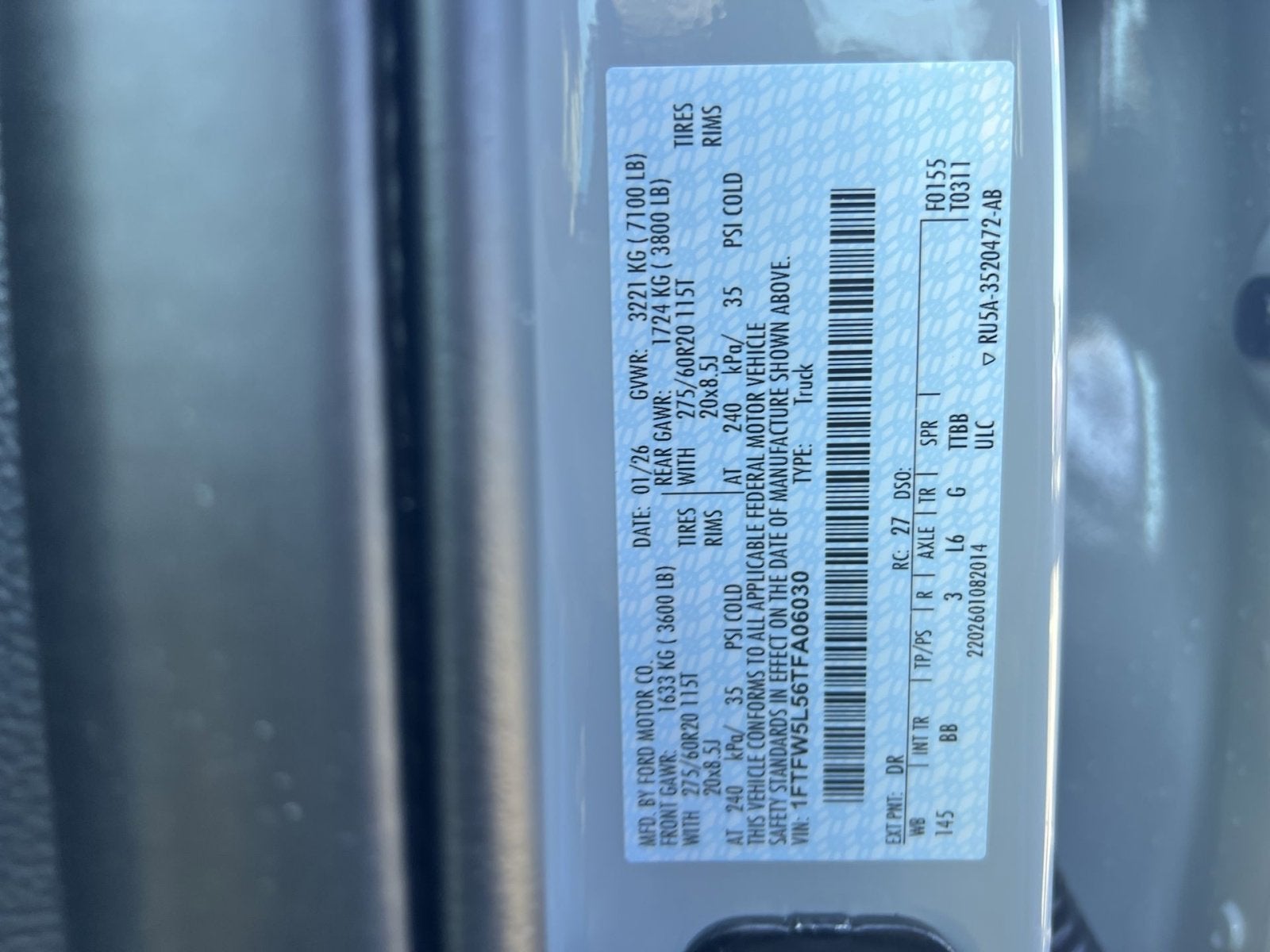 2026 Ford F-150 Lariat