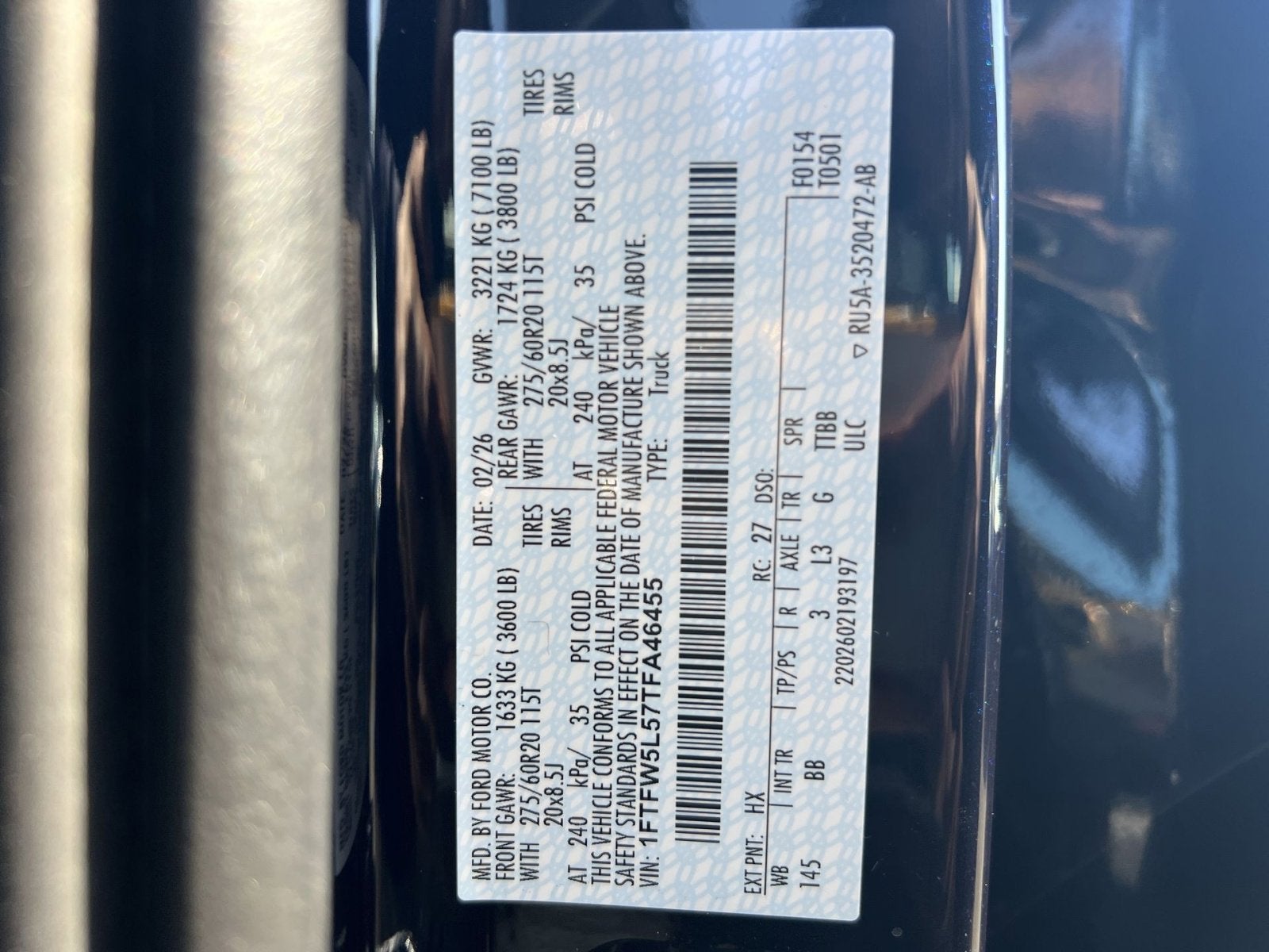 2026 Ford F-150 Lariat