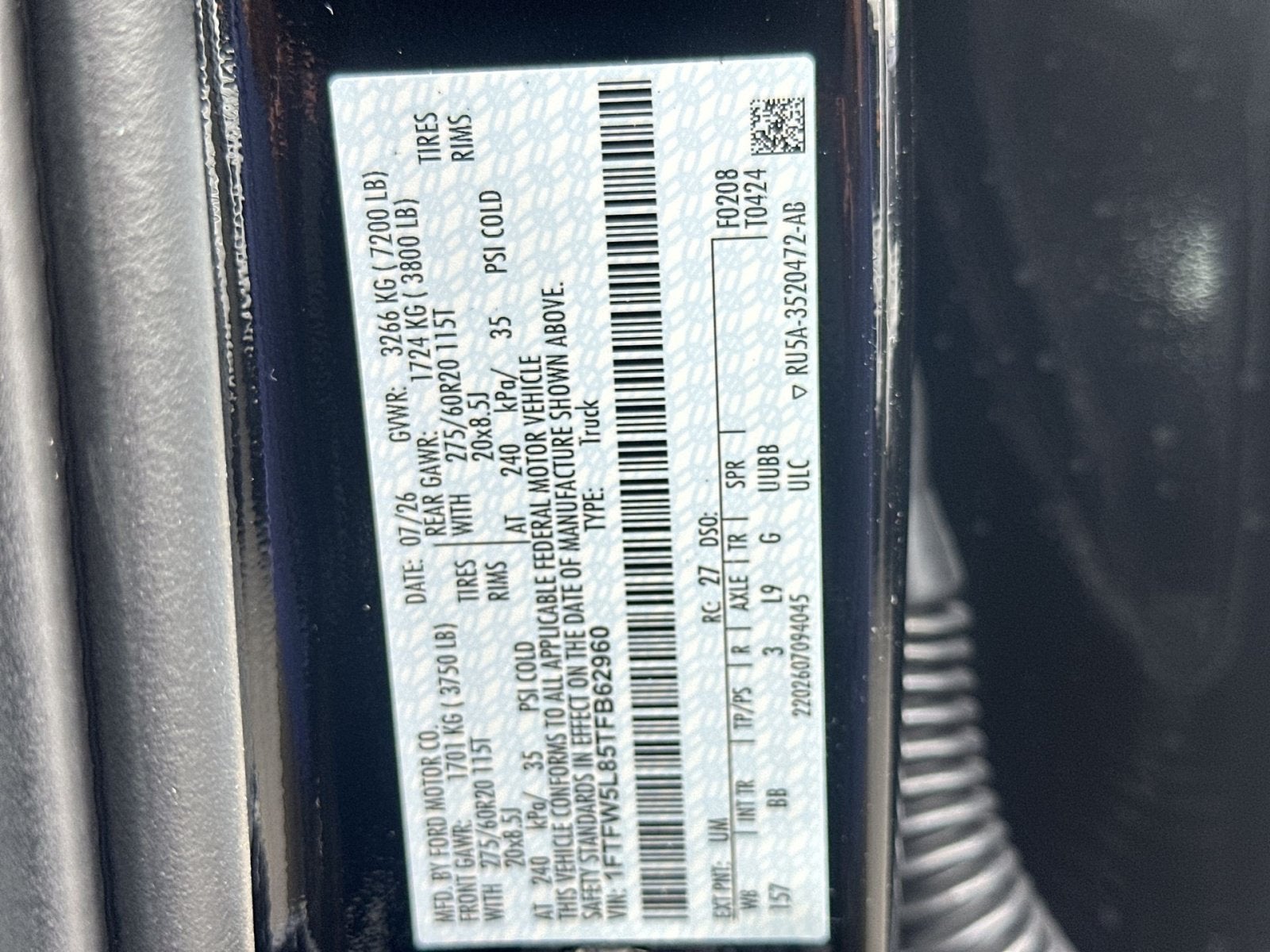 2026 Ford F-150 Lariat