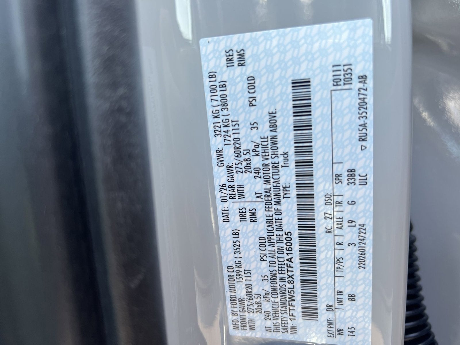 2026 Ford F-150 Lariat