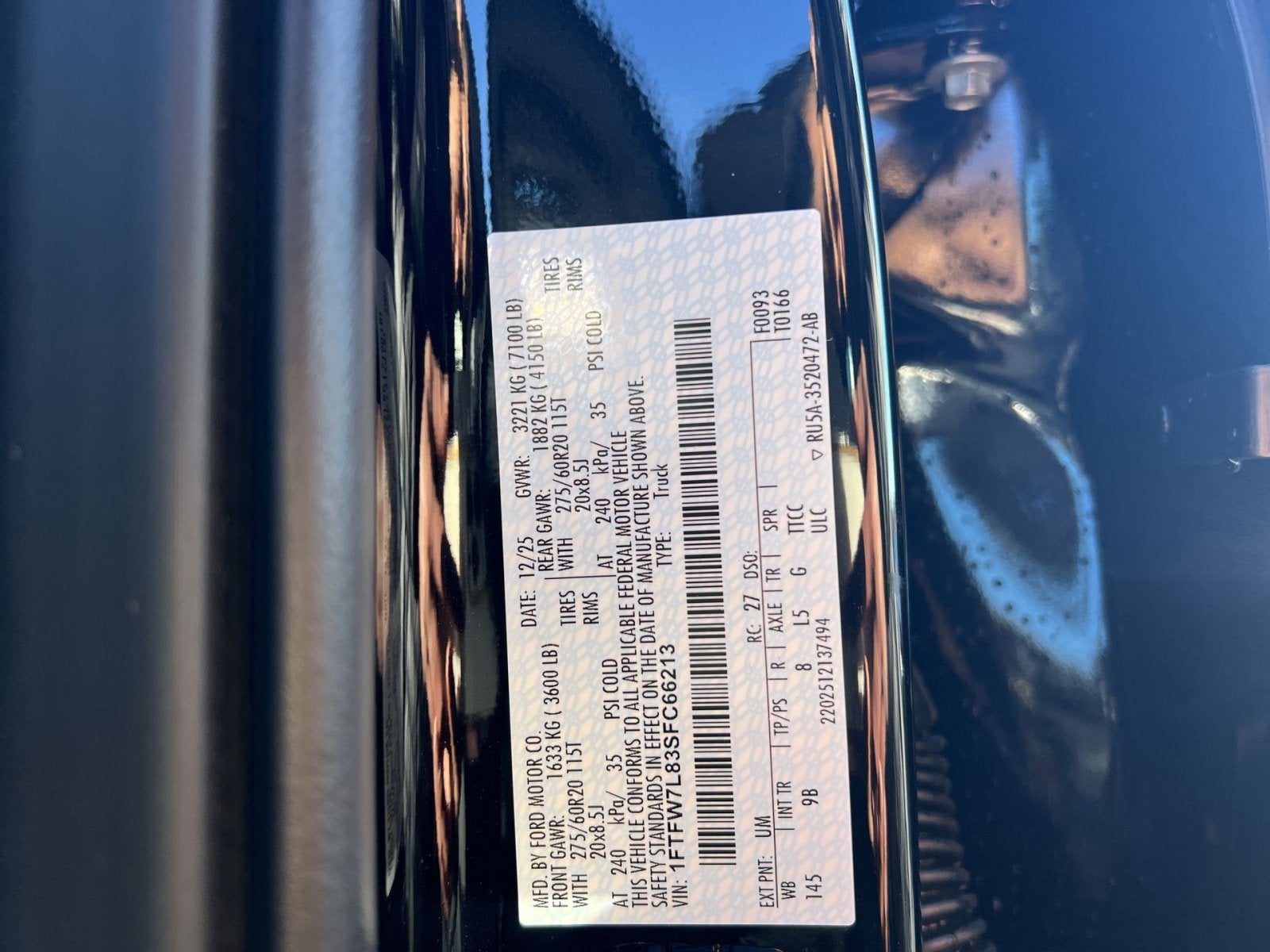 2025 Ford F-150 Platinum