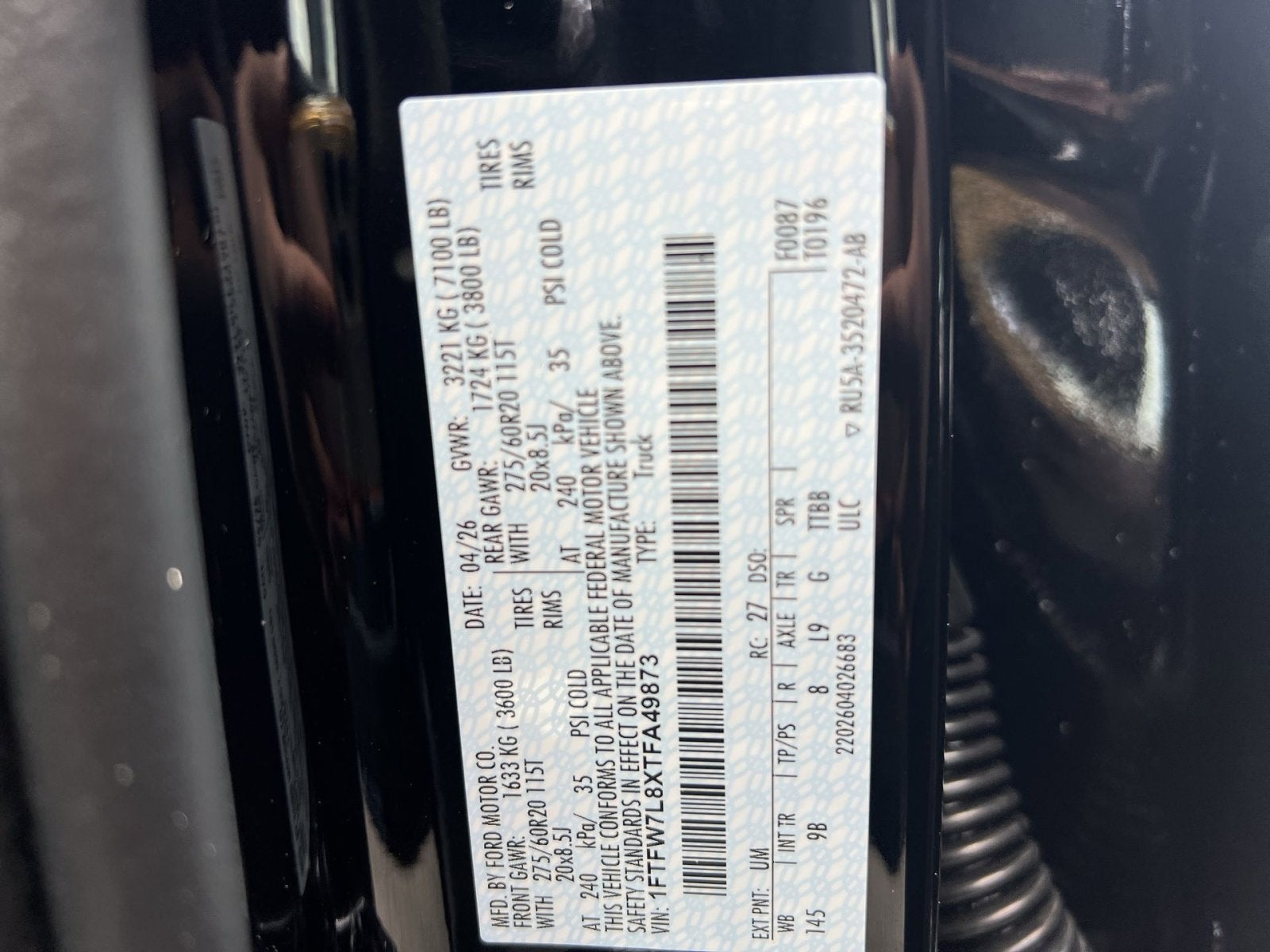 2026 Ford F-150 Platinum