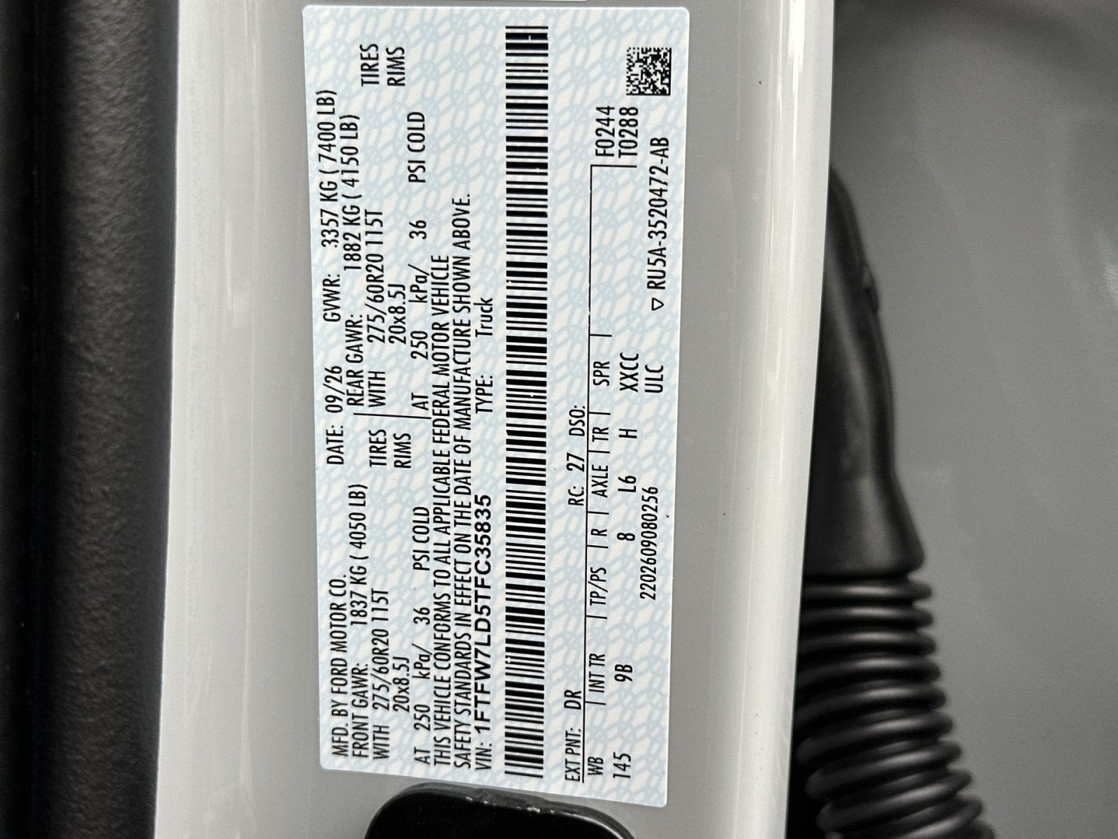 2026 Ford F-150 Platinum Hybrid