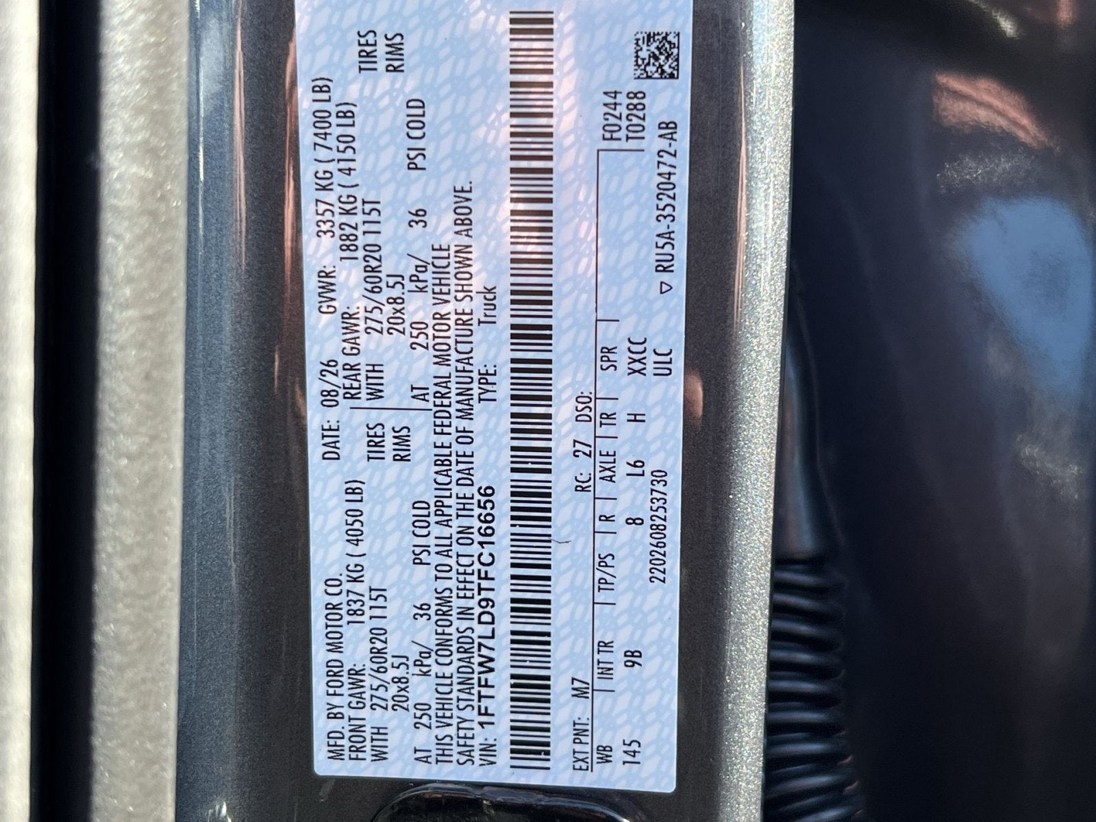 2026 Ford F-150 Platinum Hybrid