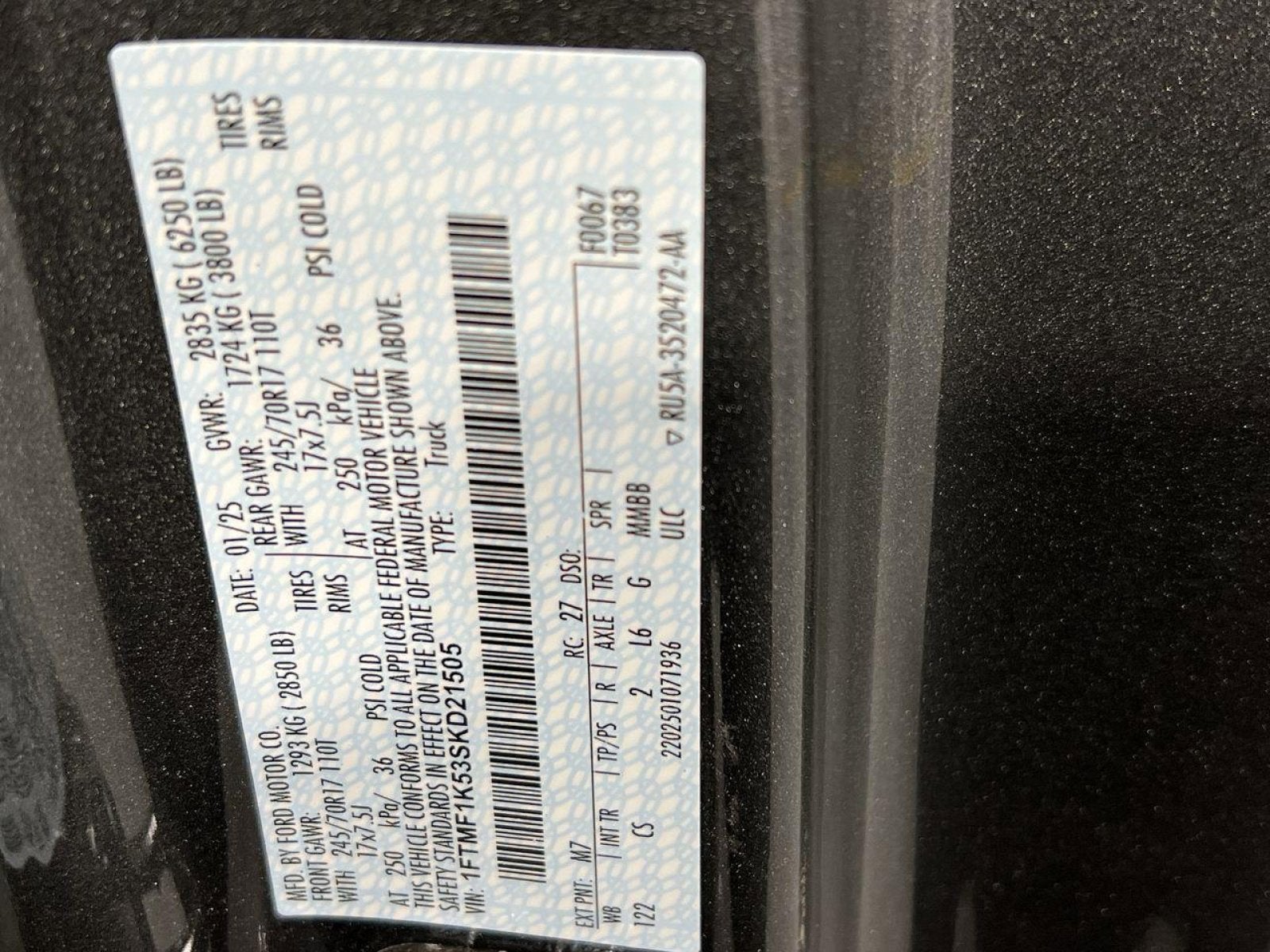 2025 Ford F-150 Bandit Lowered Street Truck