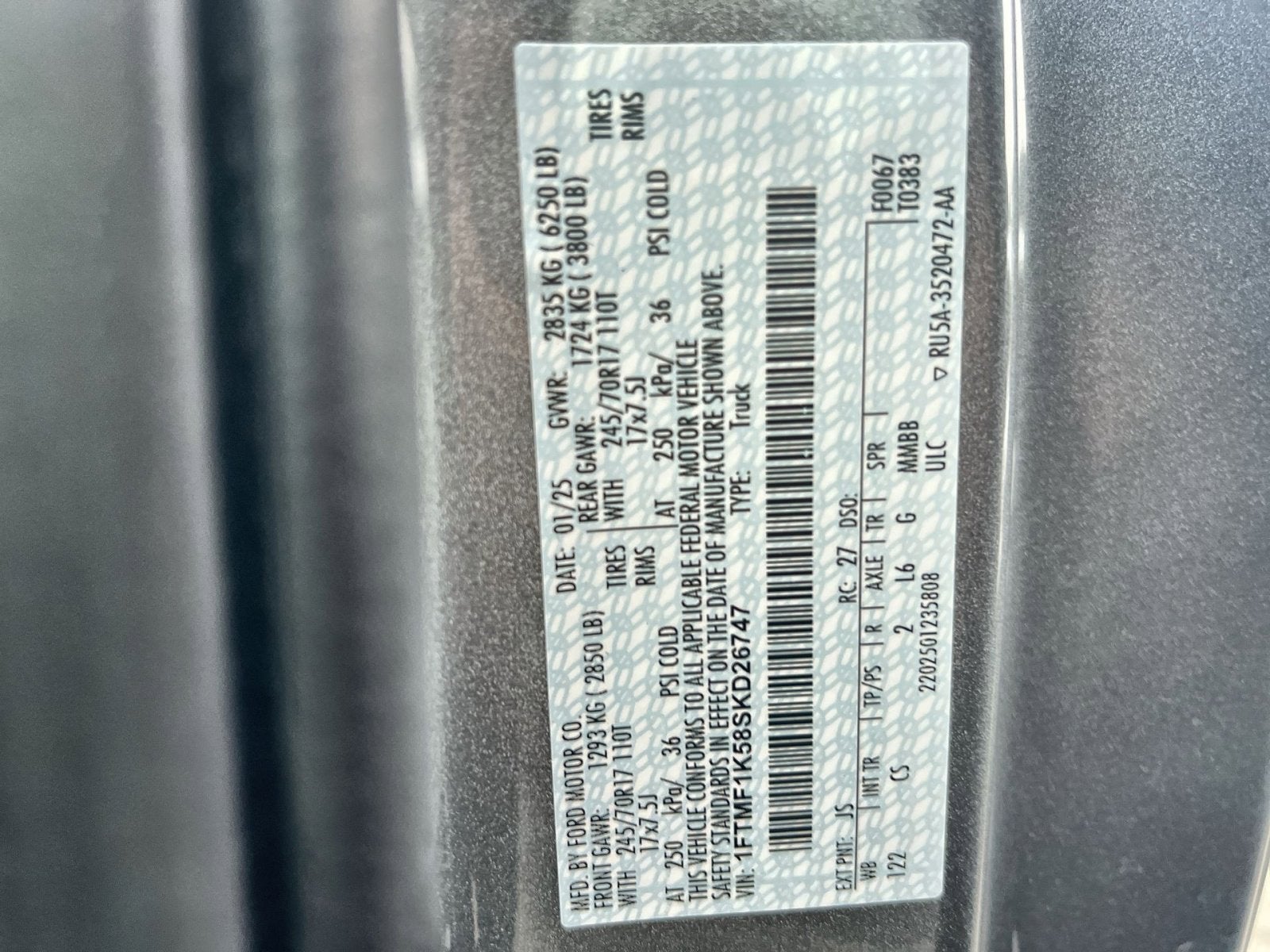 2025 Ford F-150 Bandit Lowered Street Truck