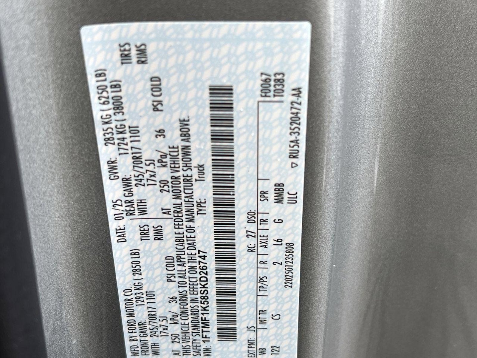 2025 Ford F-150 Bandit Lowered Street Truck