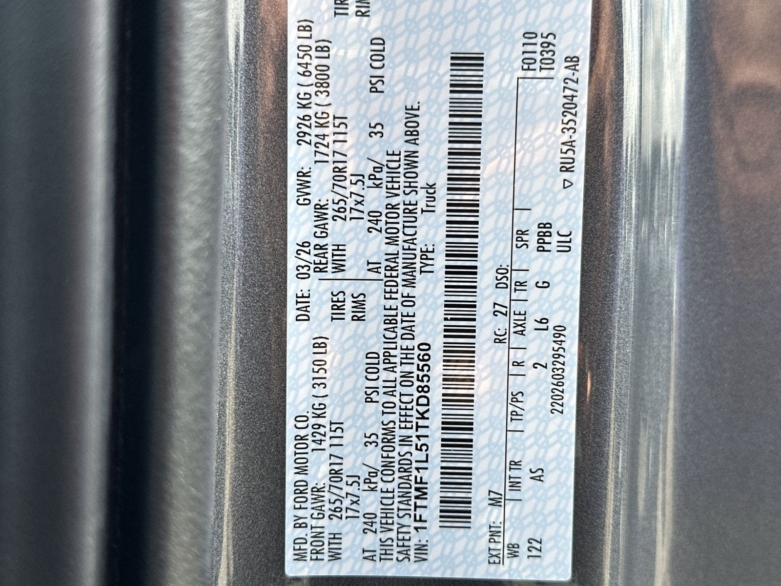 2026 Ford F-150 FP700 Supercharged Honey Badger