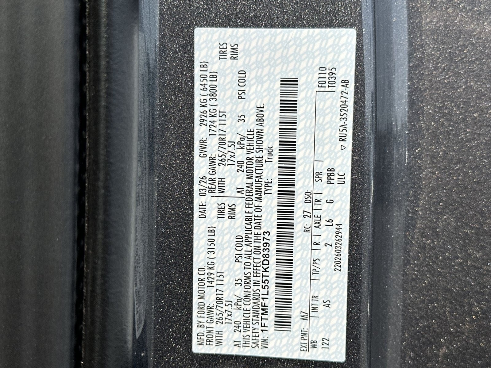 2026 Ford F-150 FP700 Supercharged Honey Badger