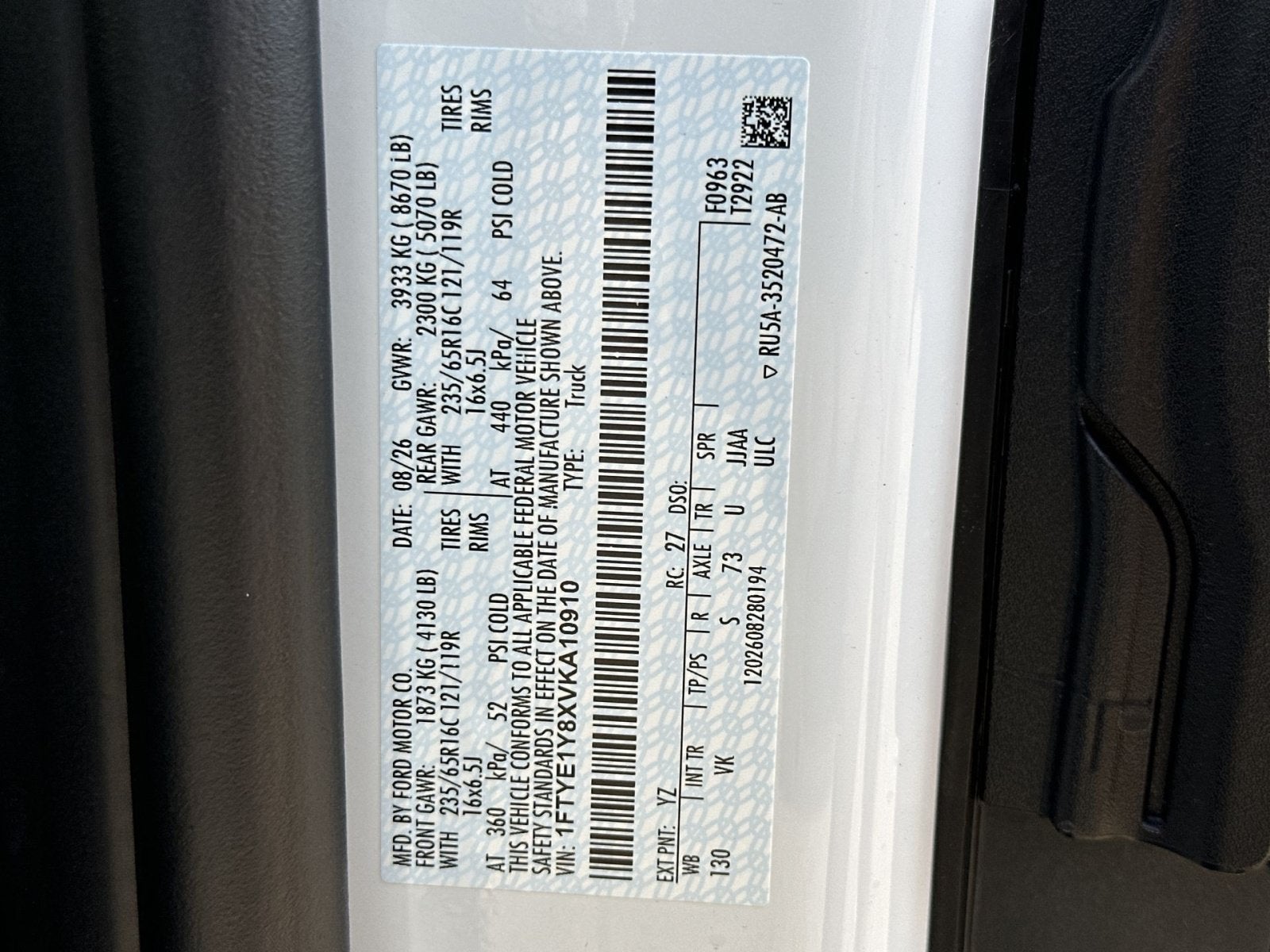 2027 Ford Transit-150 Base
