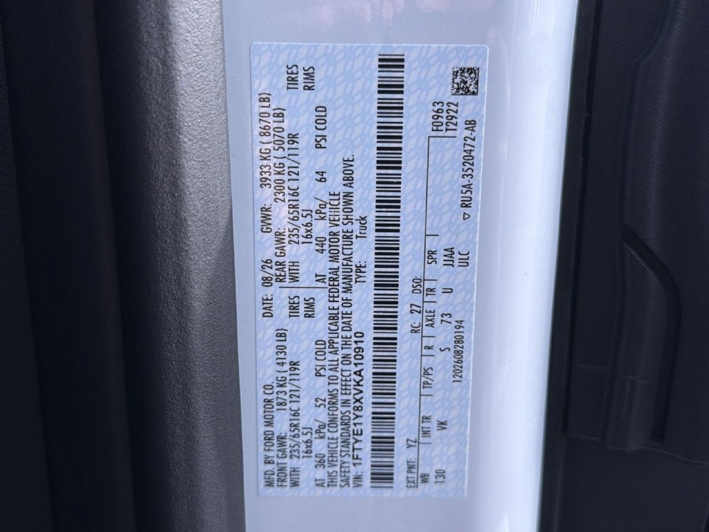 2027 Ford Transit-150 Base