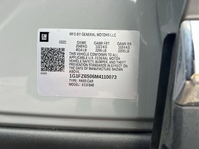 2021 Chevrolet Bolt EV Premier