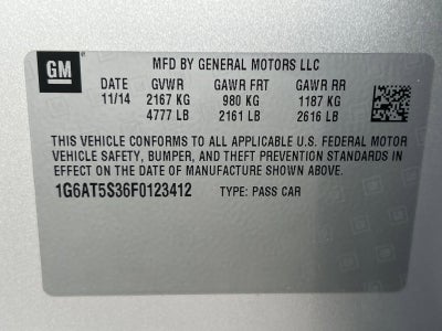 2015 Cadillac CTS 3.6L Premium